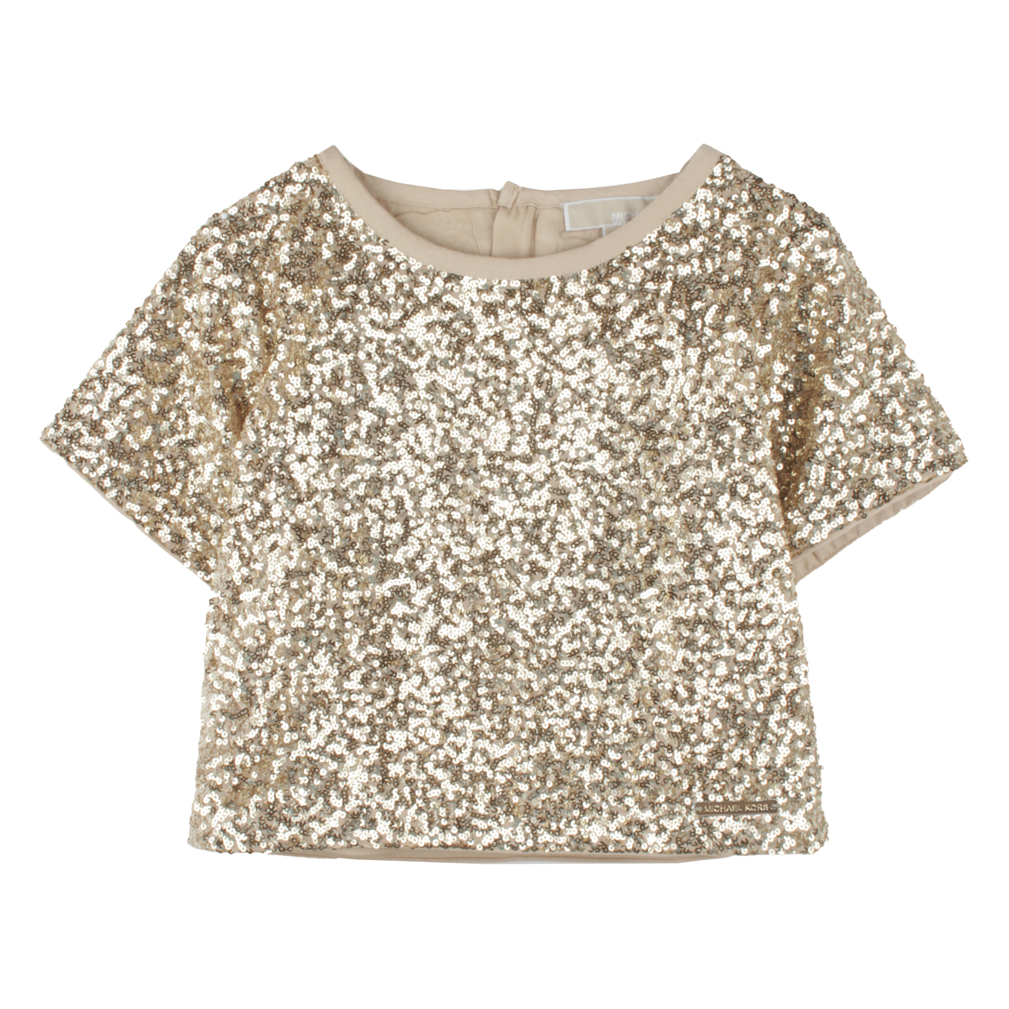 Blouse de cérémonie à sequins MICHAEL KORS pour FILLE