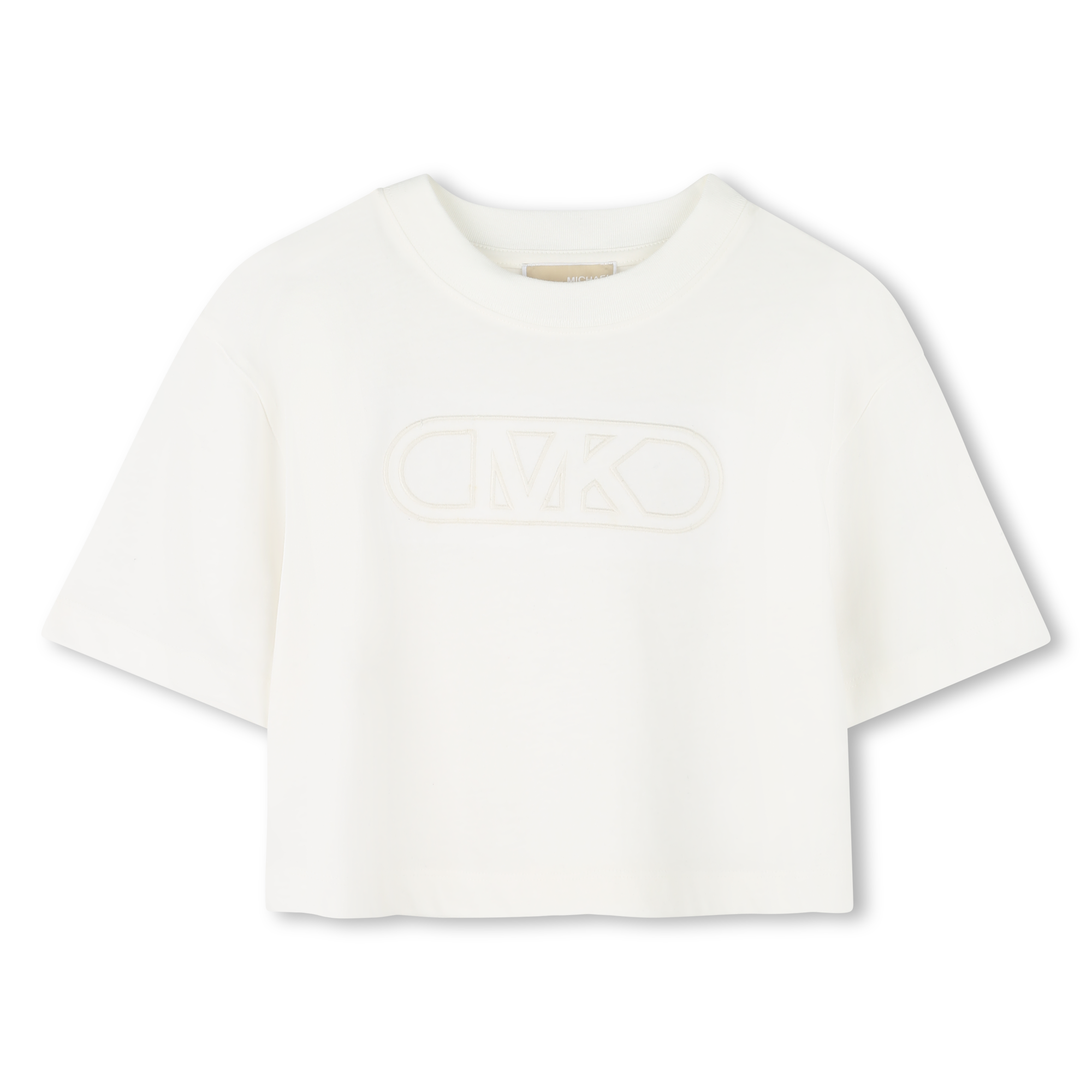 Embroidered cotton T-shirt MICHAEL KORS for GIRL