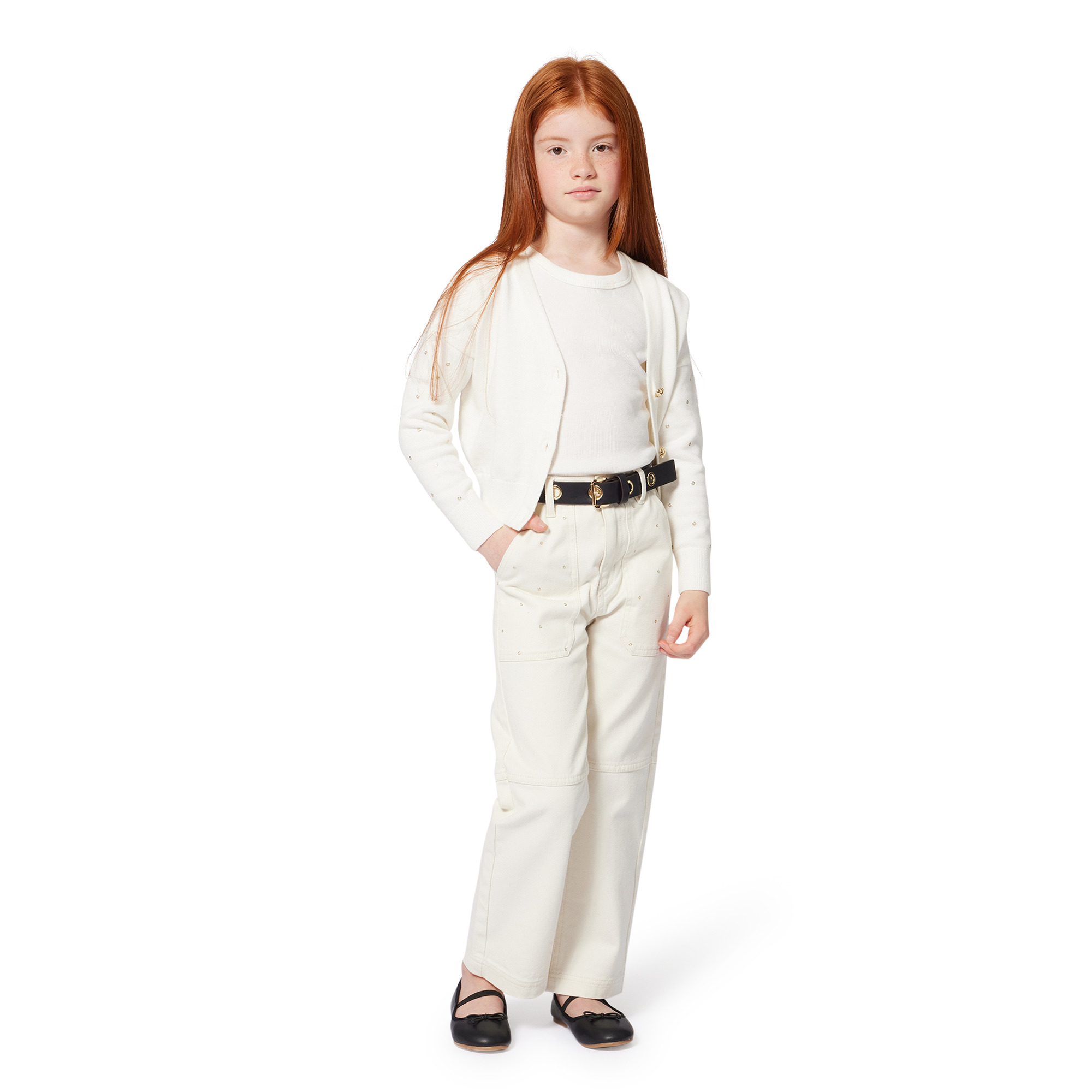 Trousers with adjustable waist MICHAEL KORS for GIRL