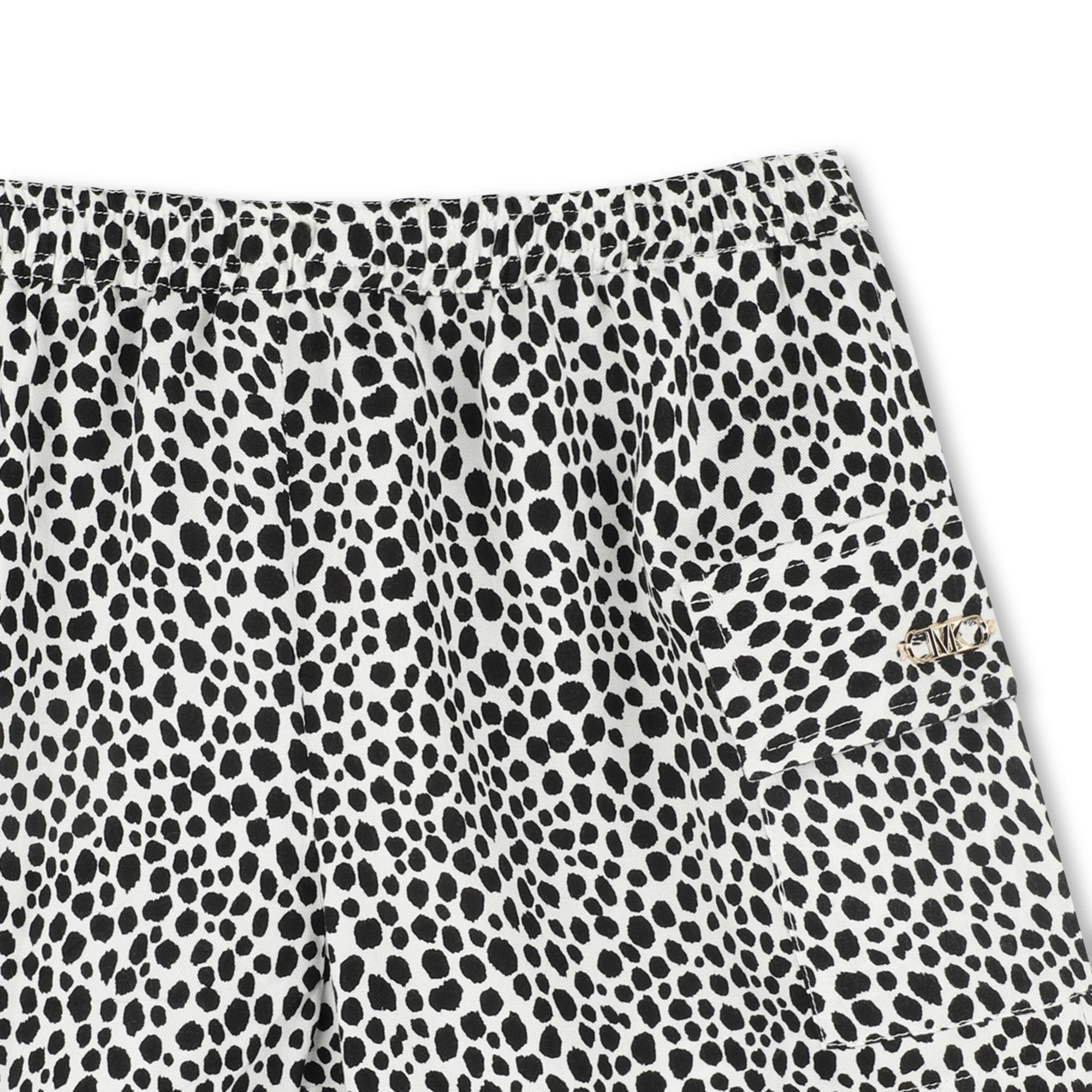 Printed viscose shorts MICHAEL KORS for GIRL