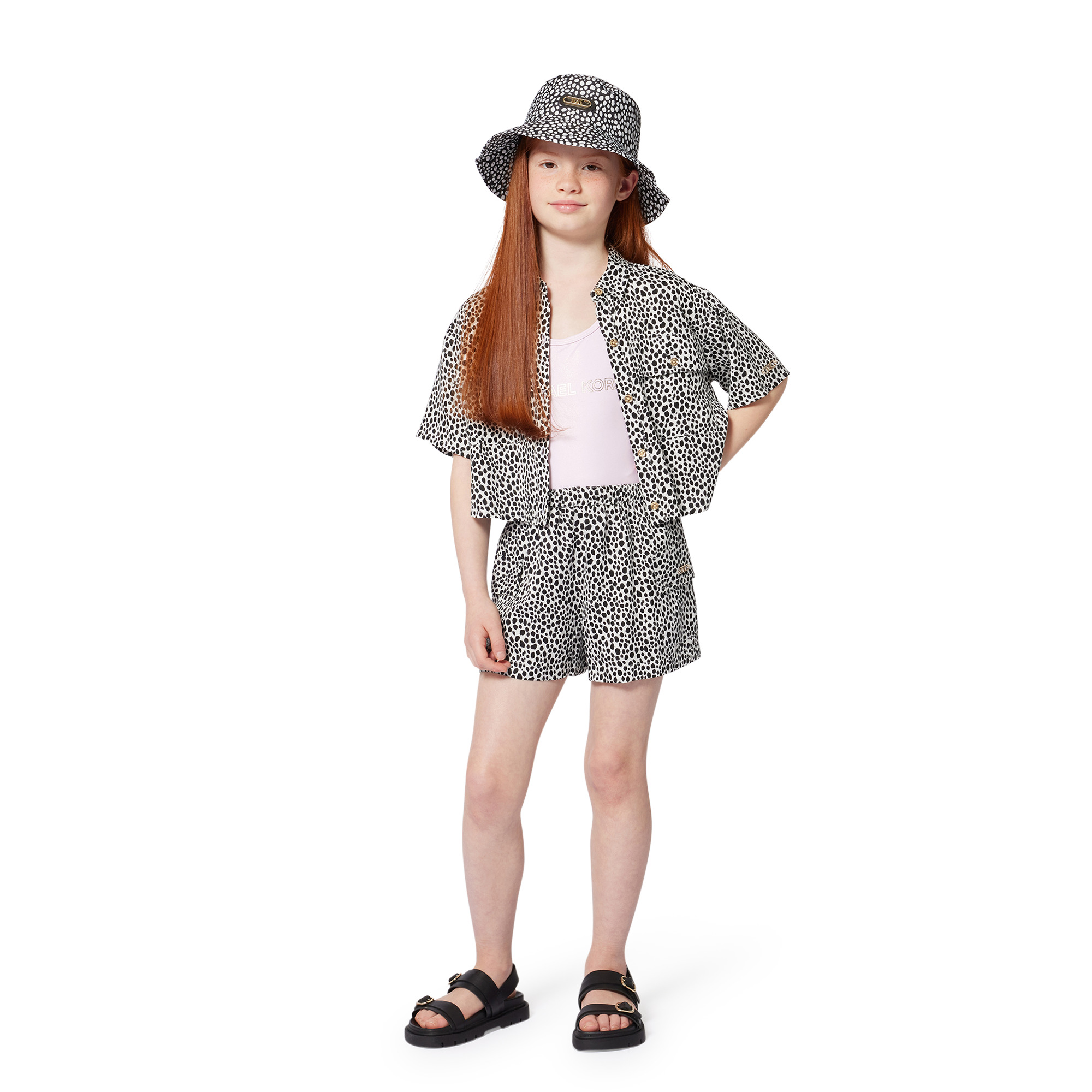 Short imprimé en viscose MICHAEL KORS pour FILLE