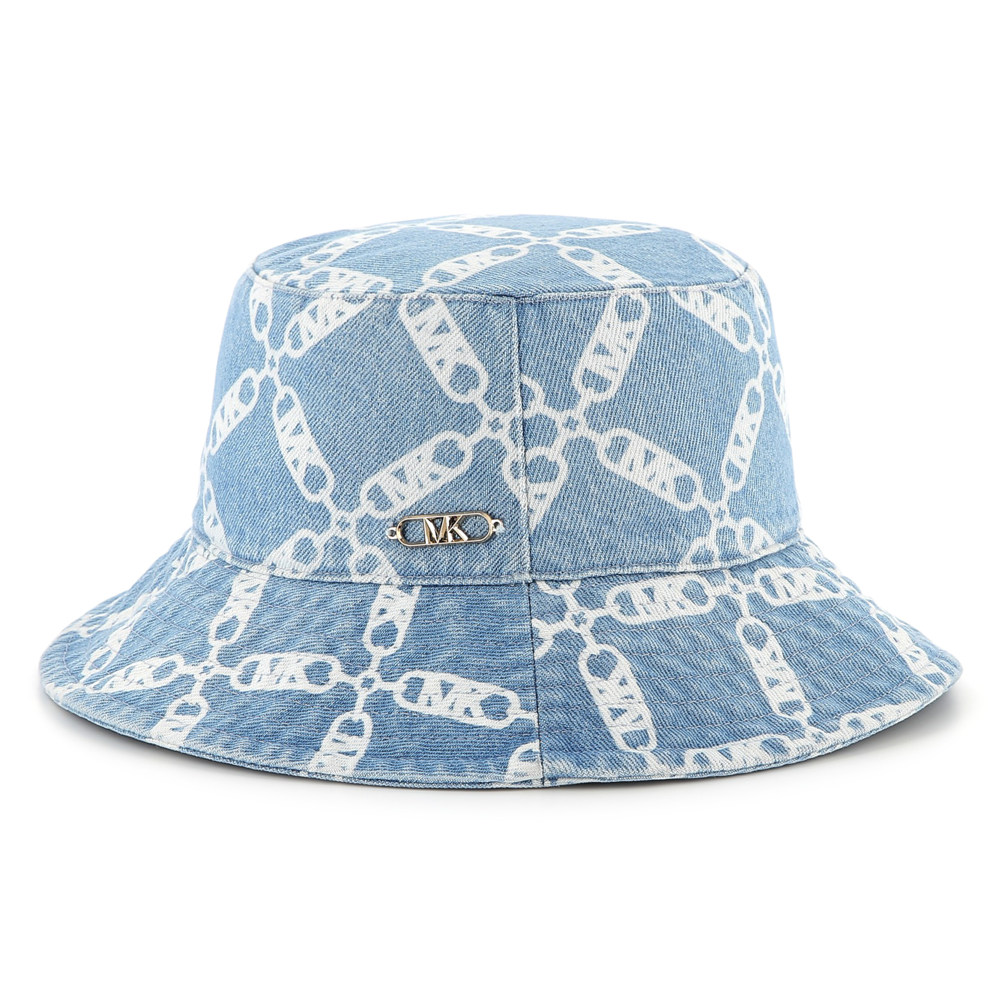 Illustrated denim bucket hat MICHAEL KORS for GIRL