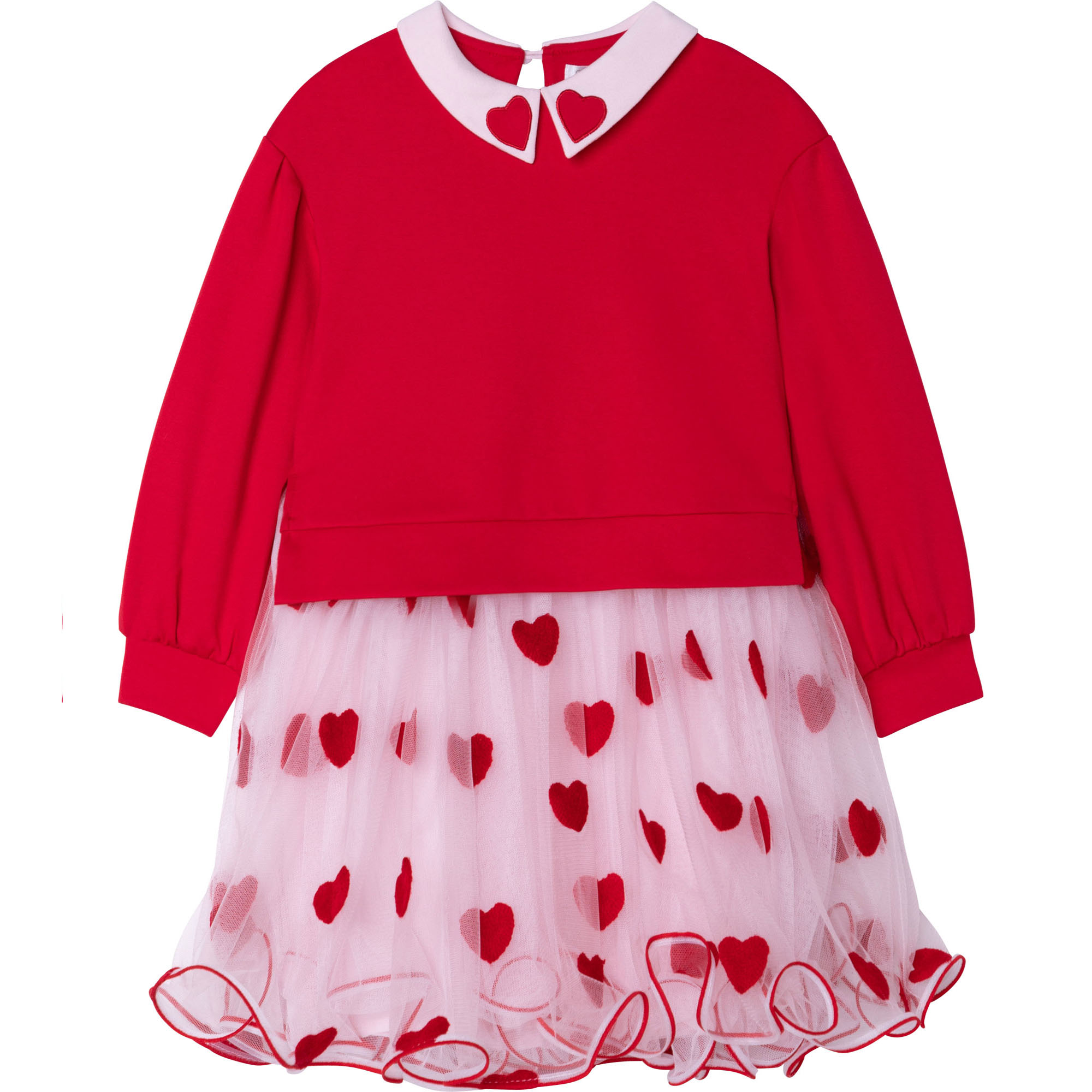 2-in-1 heart dress CHARABIA for GIRL