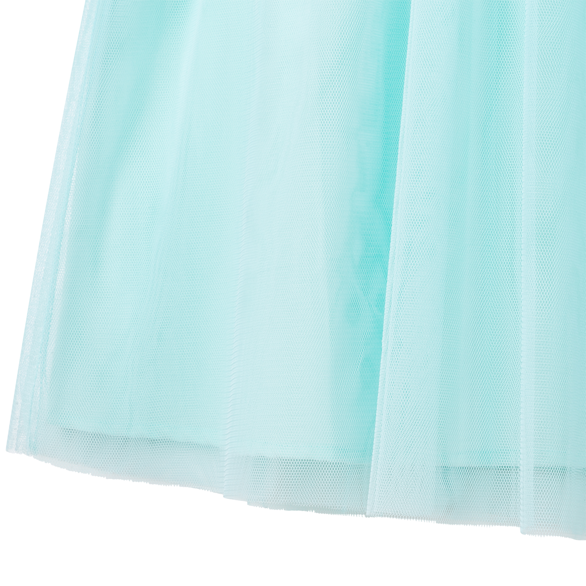 Tulle dress with pompoms CHARABIA for GIRL