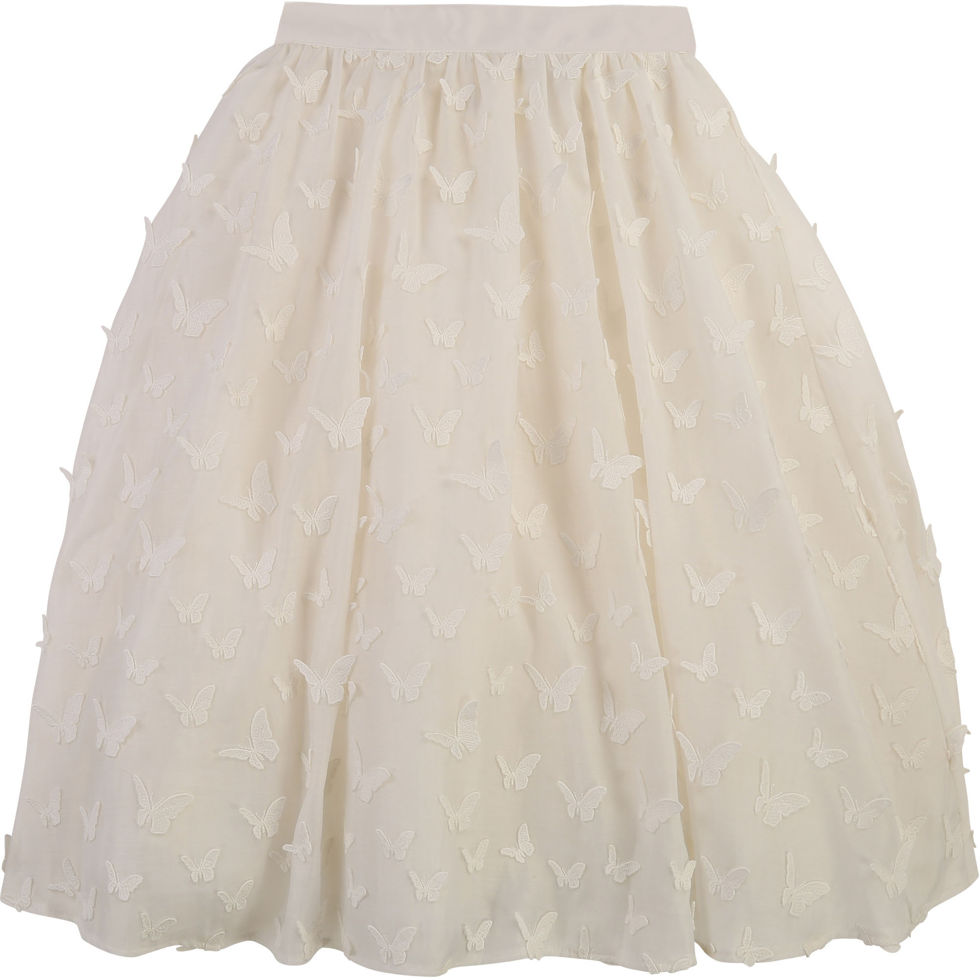 Embroidered organza skirt CHARABIA for GIRL