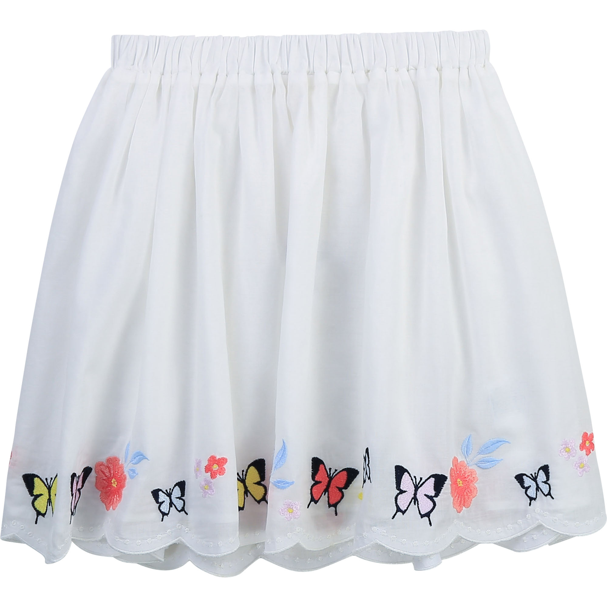 Cotton voile skirt CHARABIA for GIRL