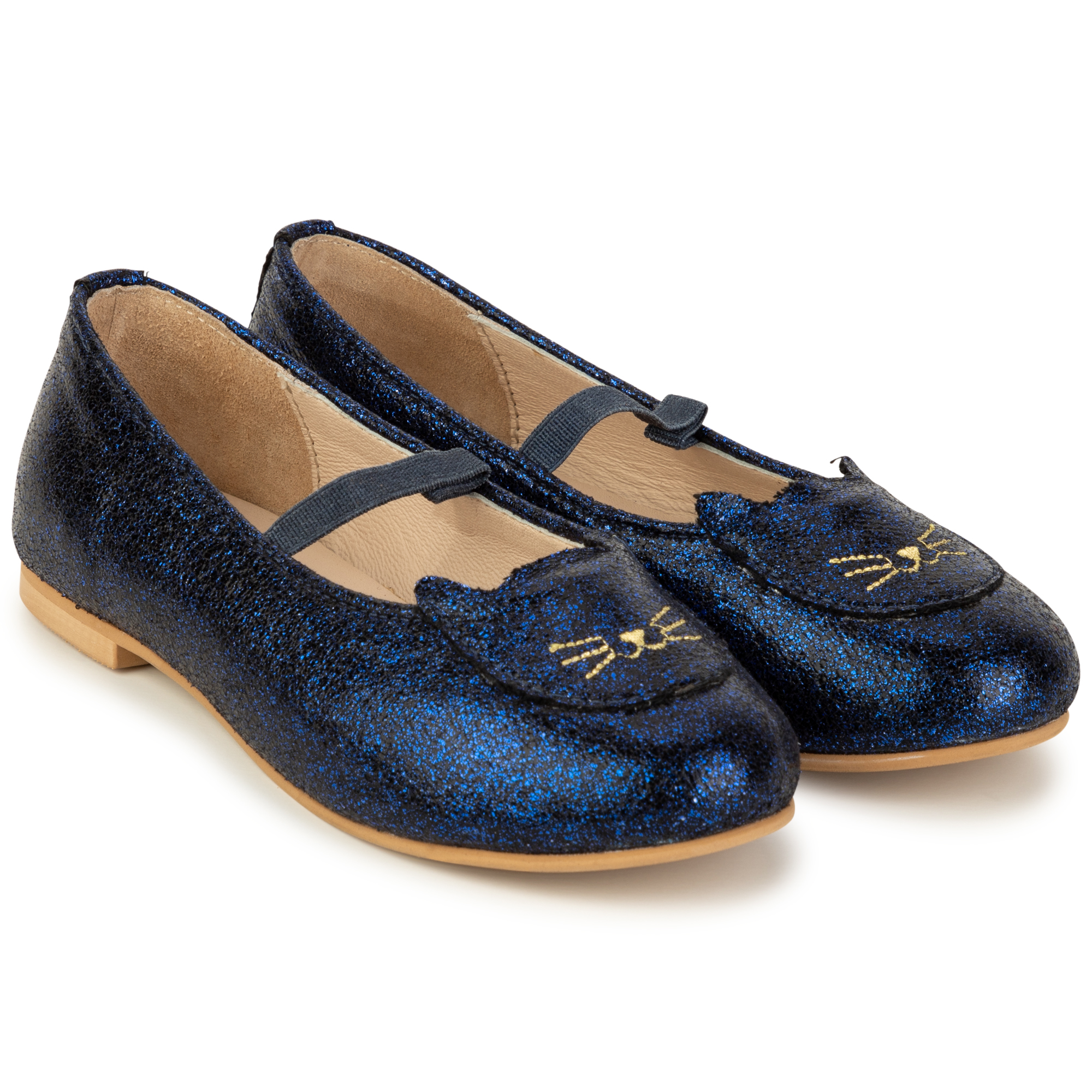 Ballet flats with cat heads CHARABIA for GIRL