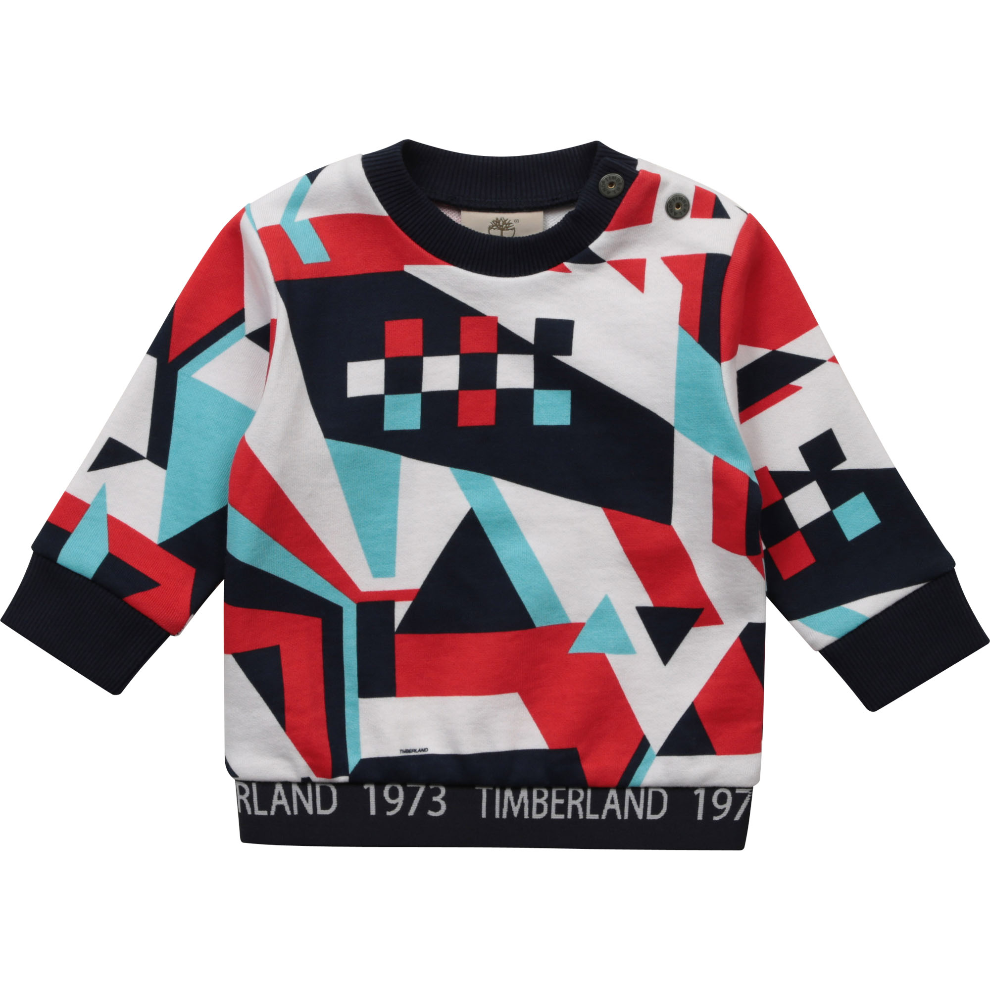 Printed fleece sweatshirt TIMBERLAND for BOY