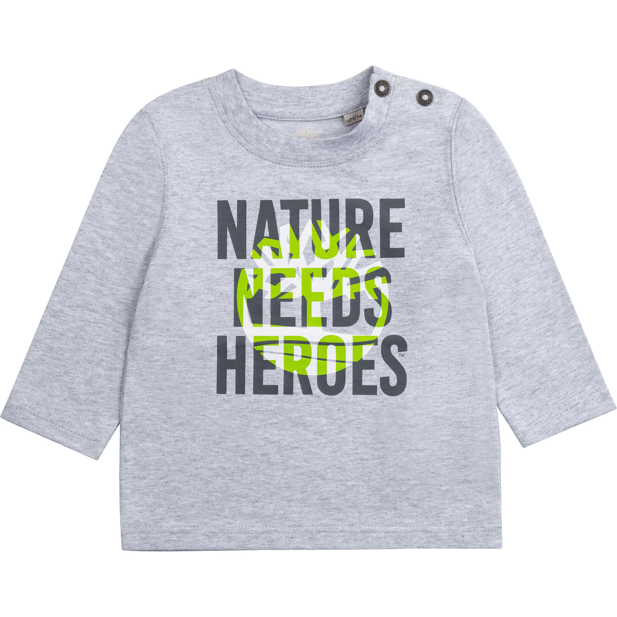 Biologisch katoenen T-shirt met opdruk TIMBERLAND Voor