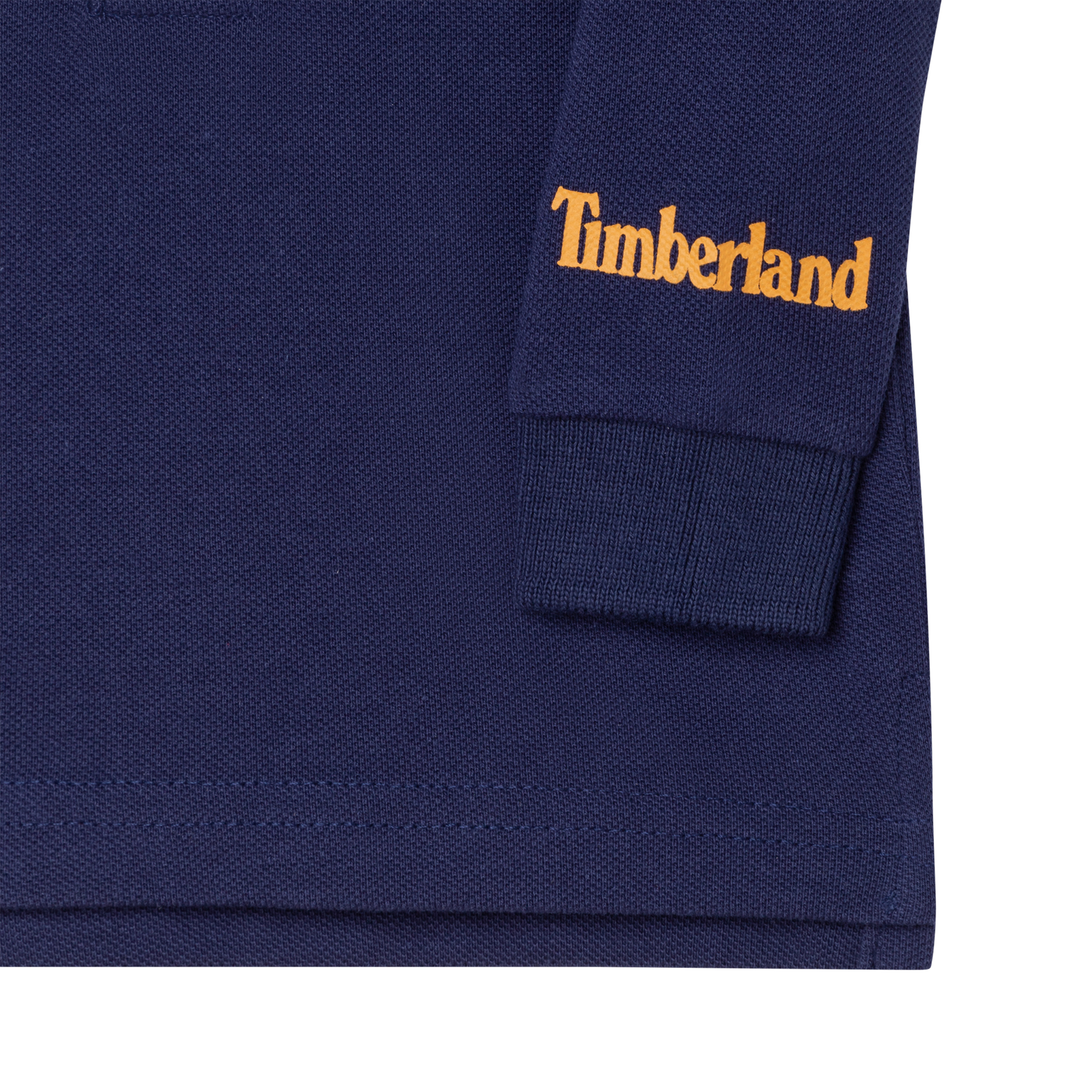 Biobaumwoll-Poloshirt mit Schild TIMBERLAND Für JUNGE