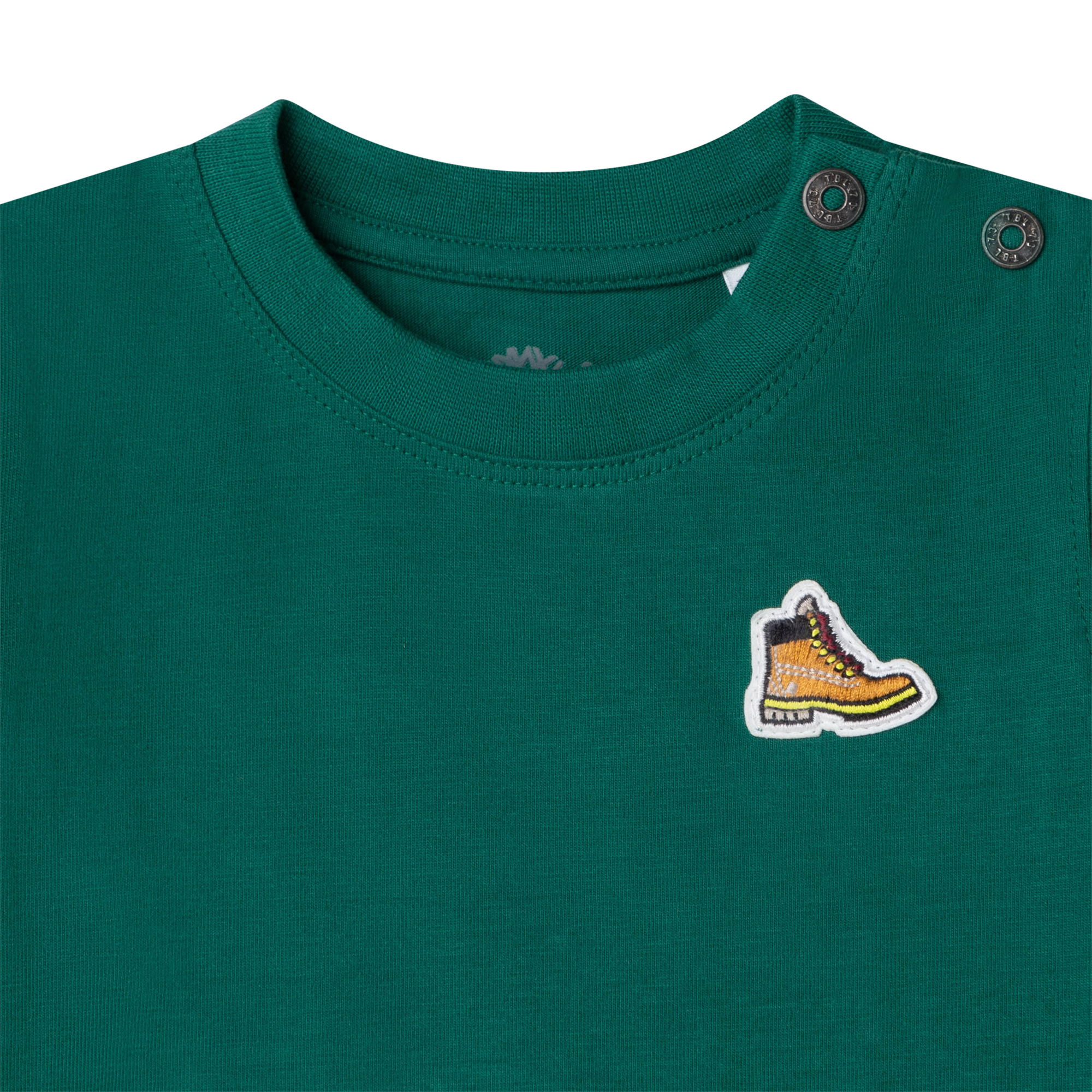 Cotton T-shirt with patch TIMBERLAND for BOY