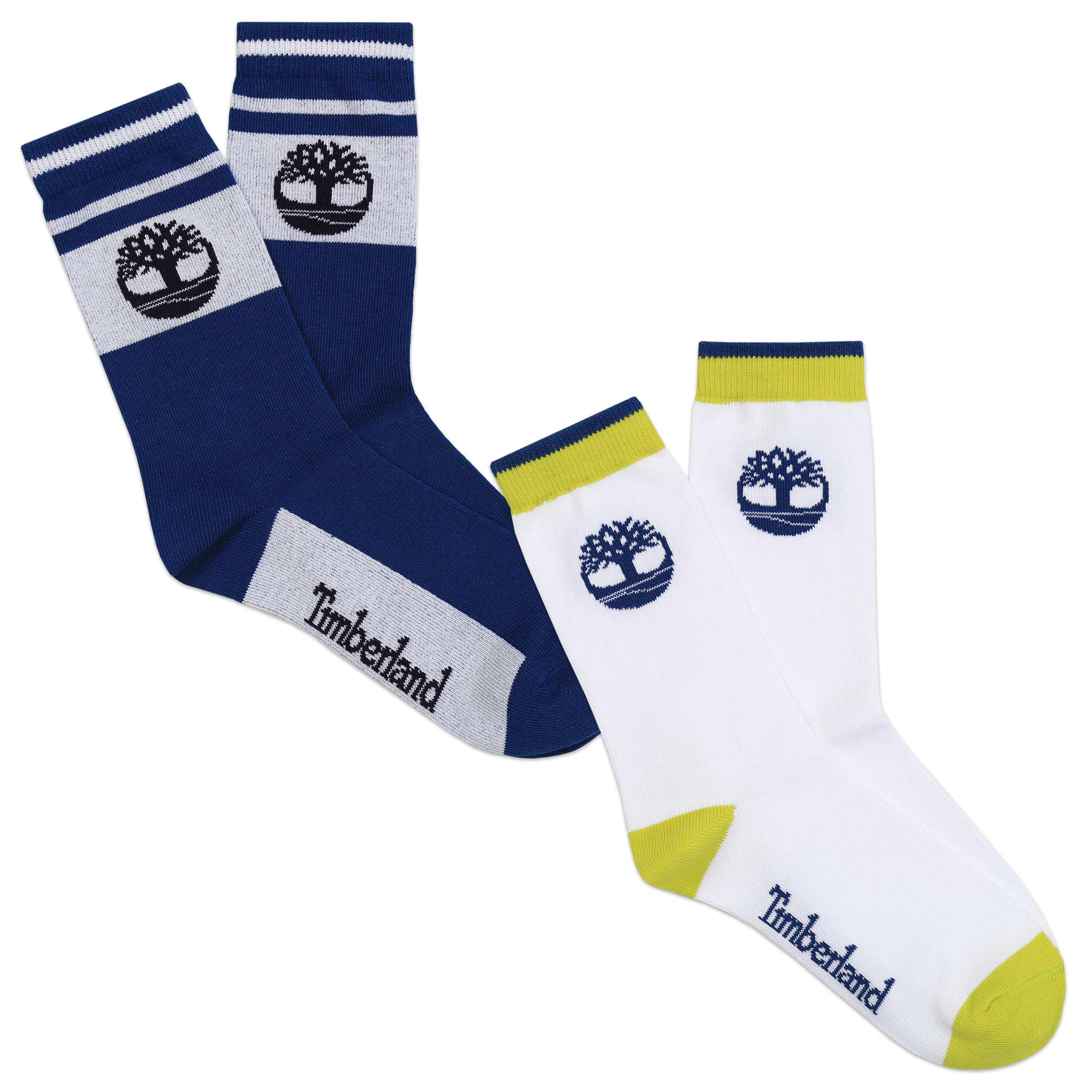 técnico alfombra Hecho de TIMBERLAND Set of 2 pairs of socks boy white - | Kids around