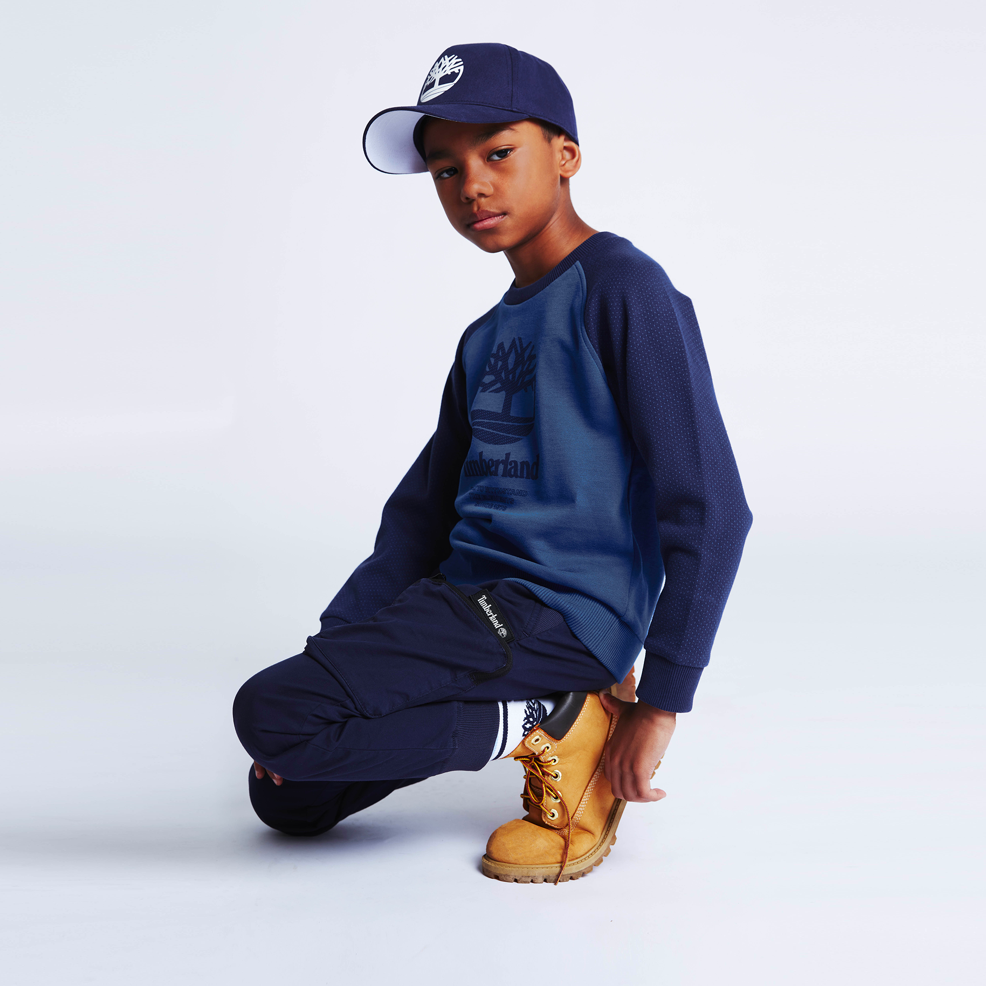 Adjustable cotton cap TIMBERLAND for BOY