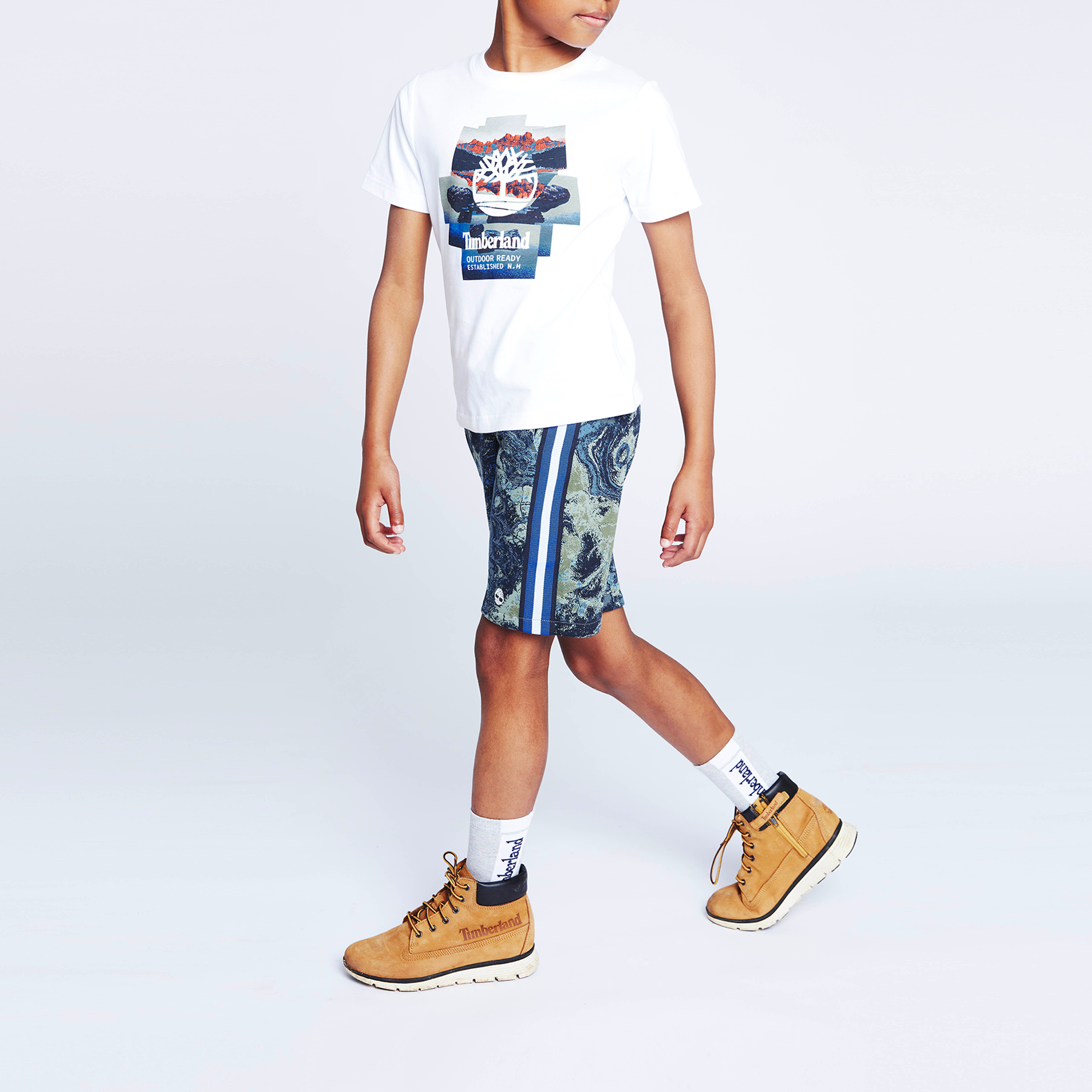 Fleece Bermuda shorts TIMBERLAND for BOY