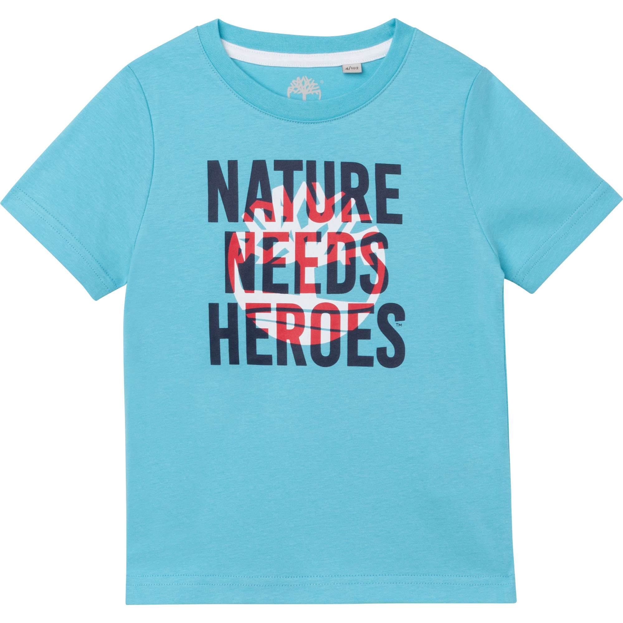 Camiseta de algodón orgánico TIMBERLAND para NIÑO