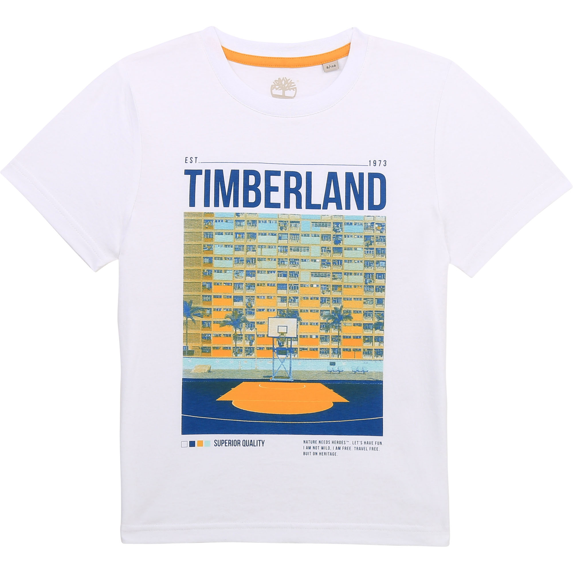 T-shirt manches courtes TIMBERLAND pour GARCON