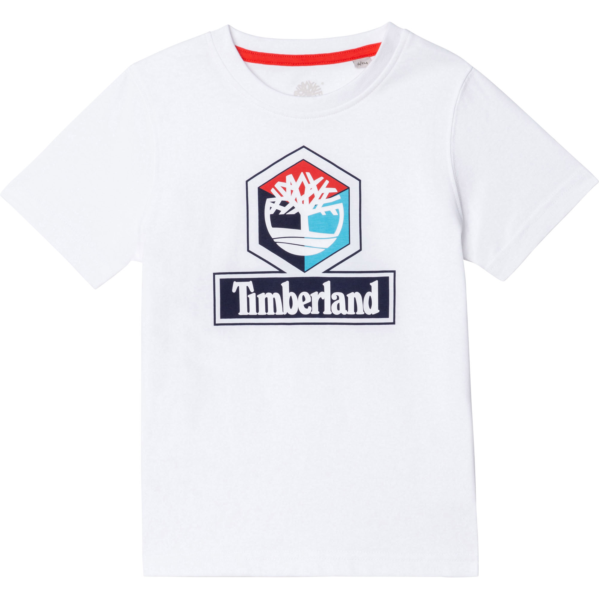 T-shirt cotone bio con stampa TIMBERLAND Per RAGAZZO