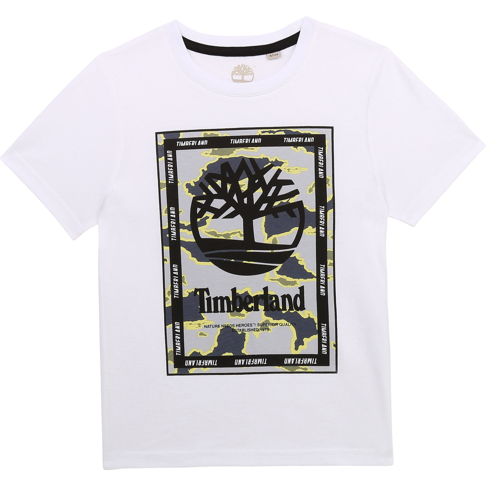 Organic cotton jersey T-shirt TIMBERLAND for BOY