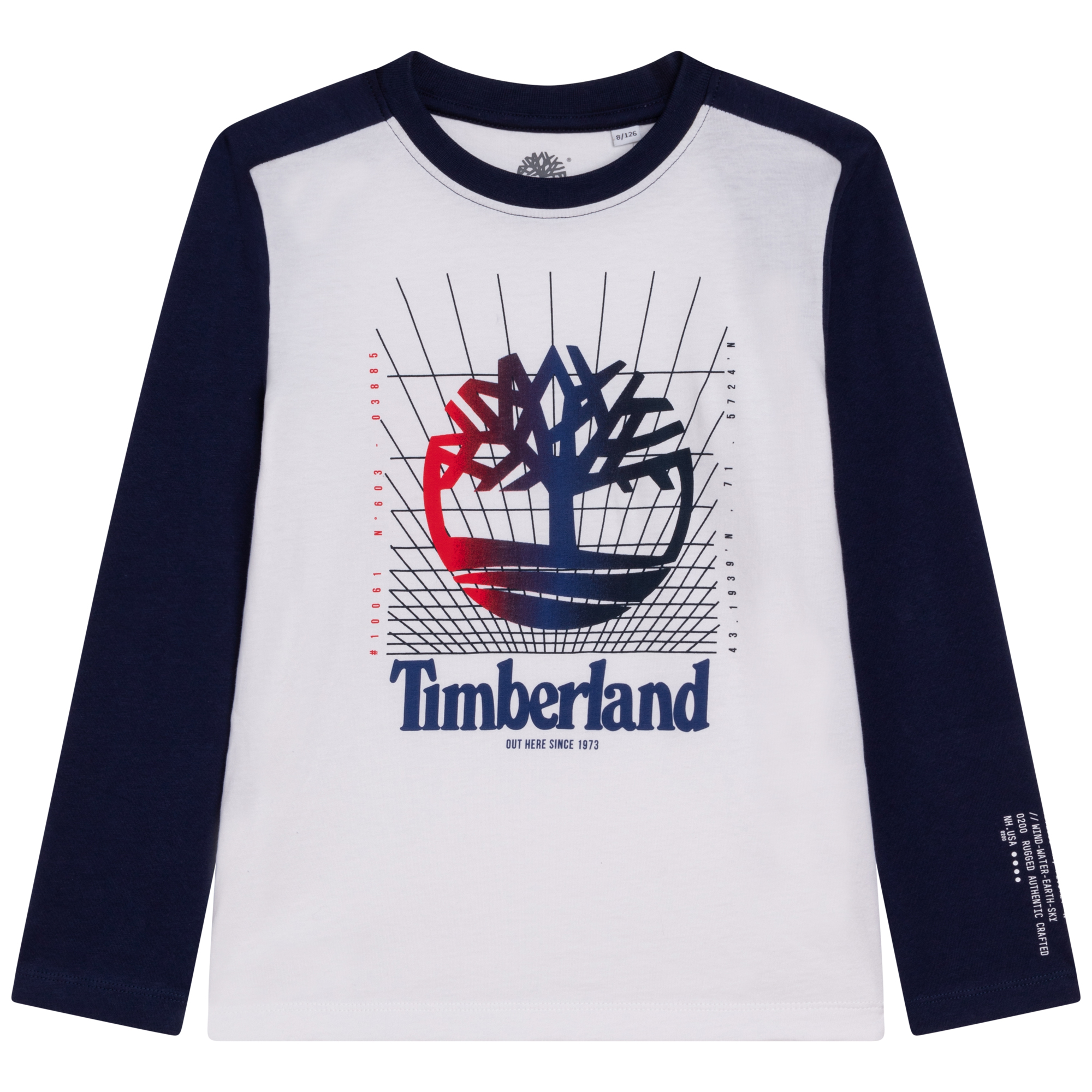 Visiter la boutique TimberlandTimberland T-Shirt à Manches Longues Enfant Blanc 10ANS 