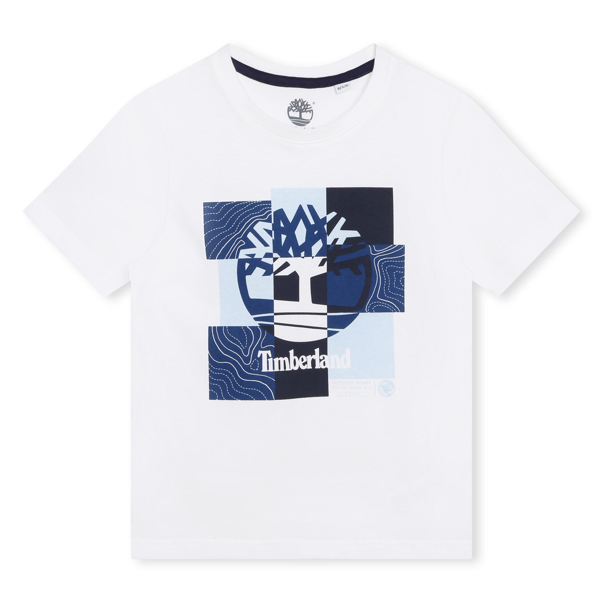 T-shirt dritta con stampa TIMBERLAND Per RAGAZZO