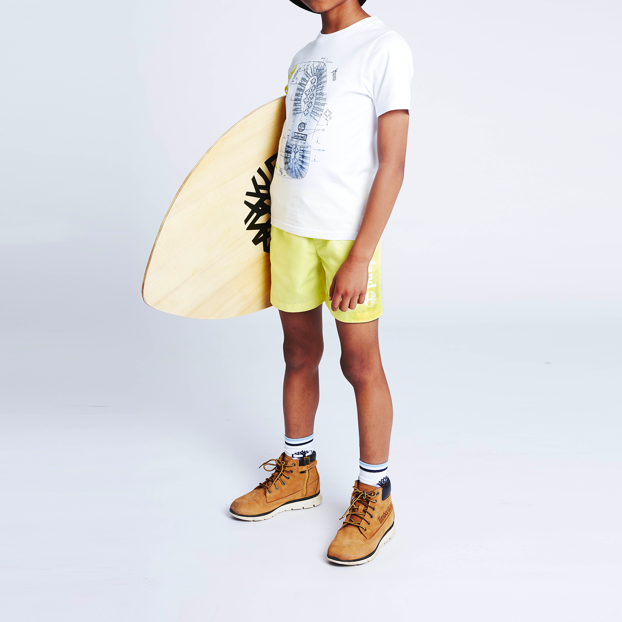 T-shirt with shoe print TIMBERLAND for BOY