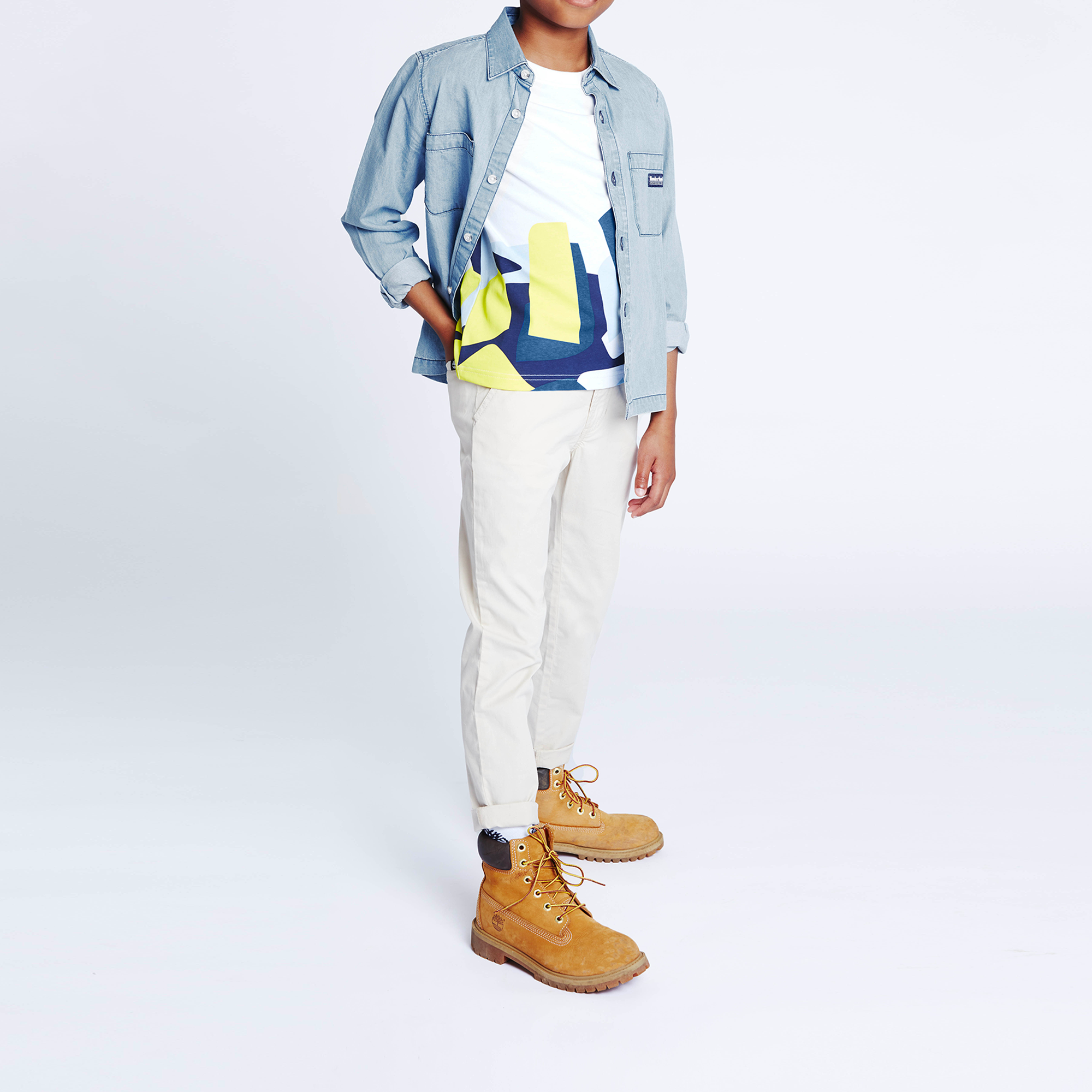 T-shirt with print on hem TIMBERLAND for BOY