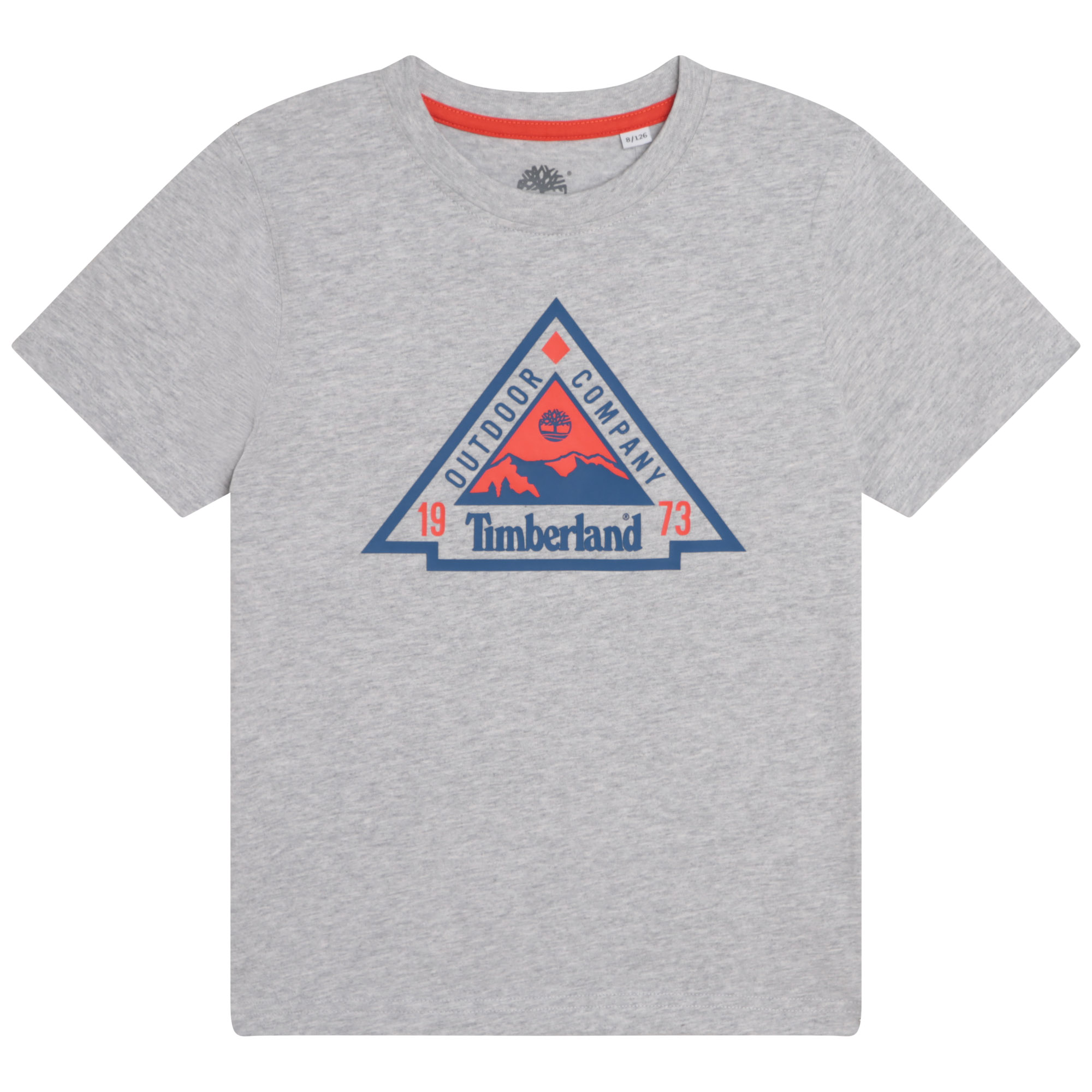T-shirt met bergprint TIMBERLAND Voor