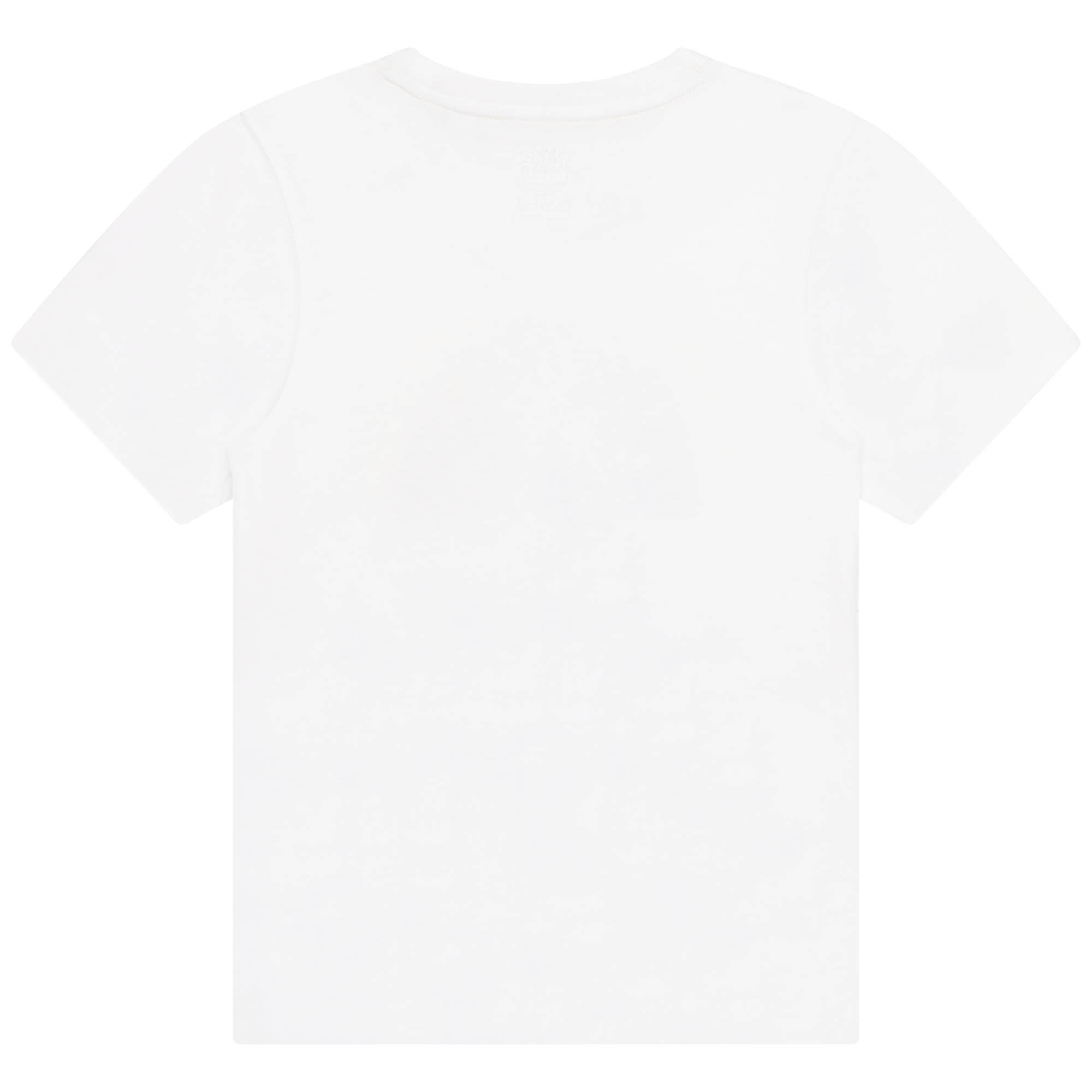 T-shirt met print van aardbol TIMBERLAND Voor