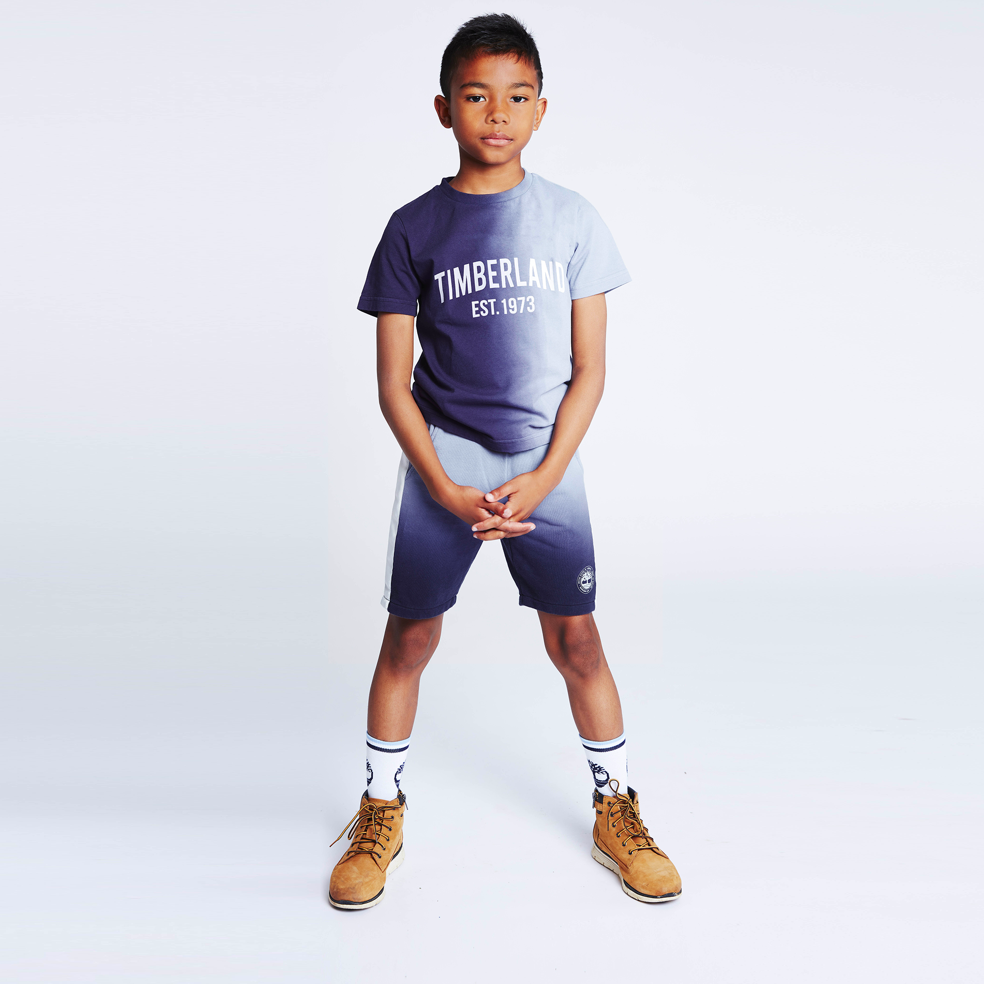 T-shirt with vertical fading TIMBERLAND for BOY
