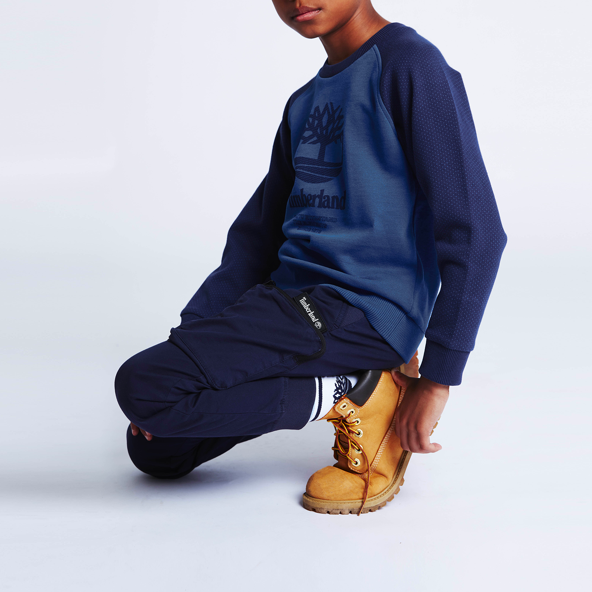 Cotton sweatshirt TIMBERLAND for BOY