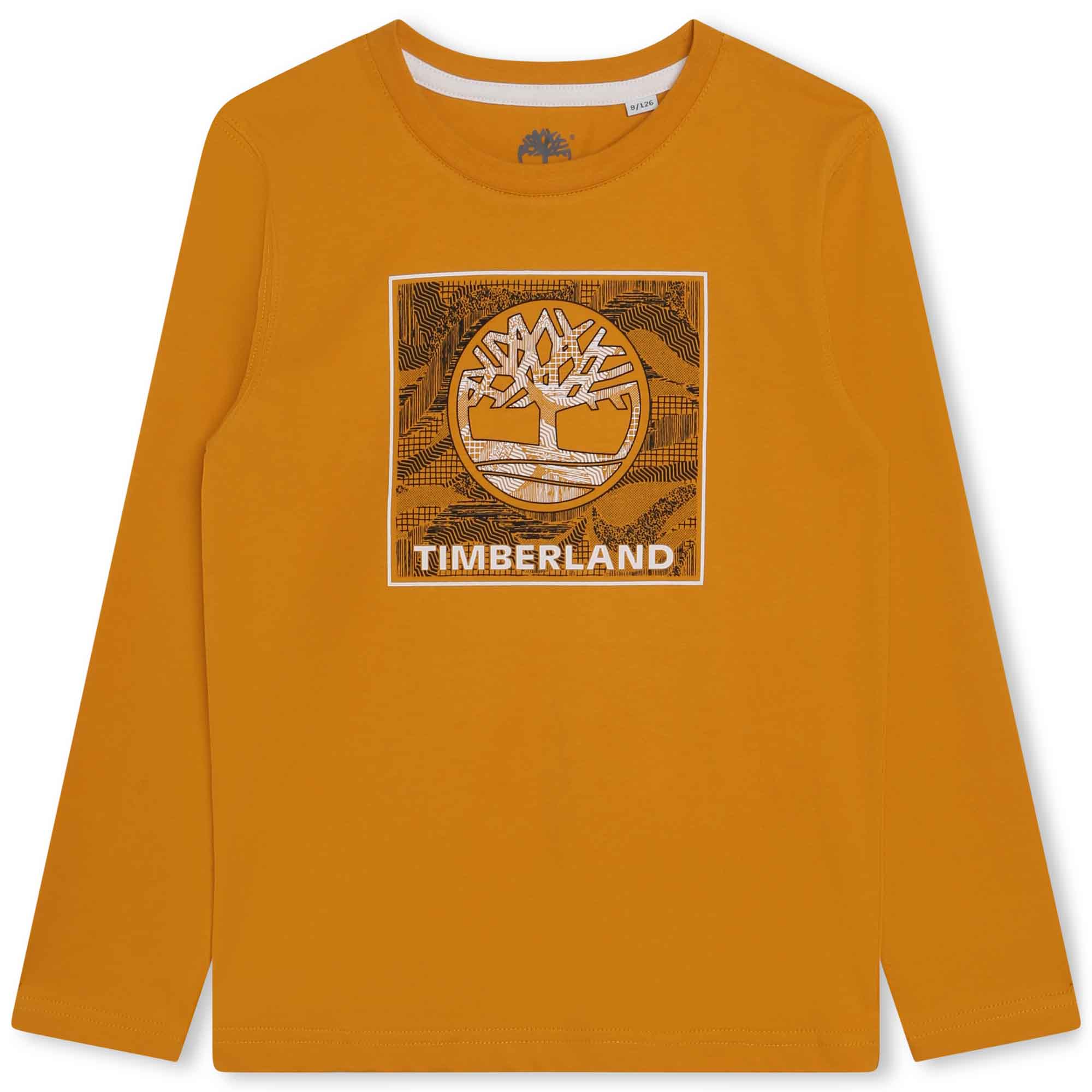 Langarm-Shirt mit Logo TIMBERLAND Für JUNGE