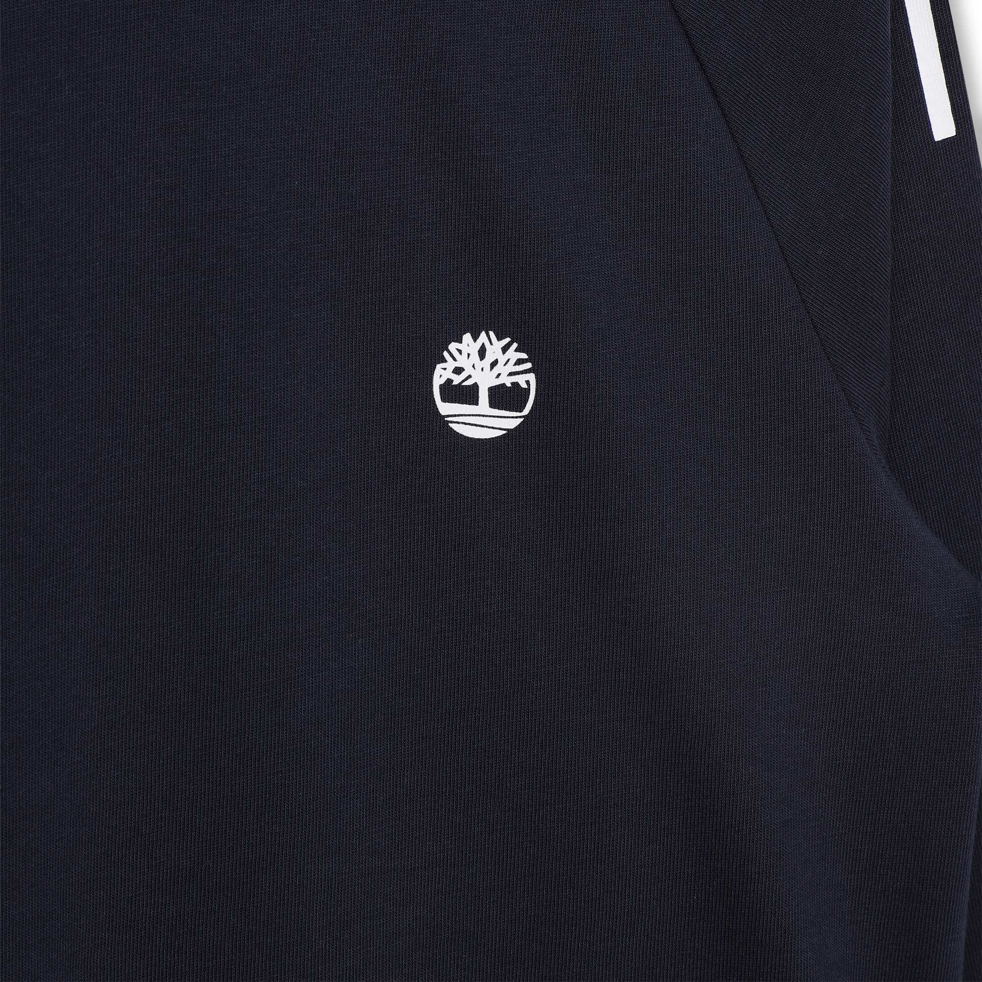 T-shirt met strepen en logo TIMBERLAND Voor
