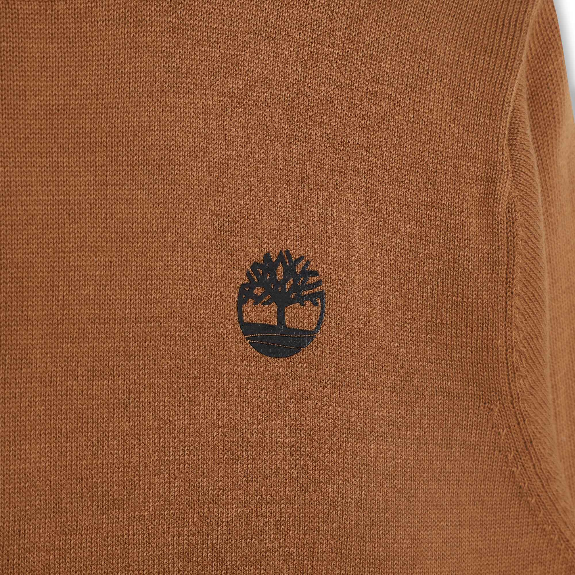 Cotton logo jumper TIMBERLAND for BOY