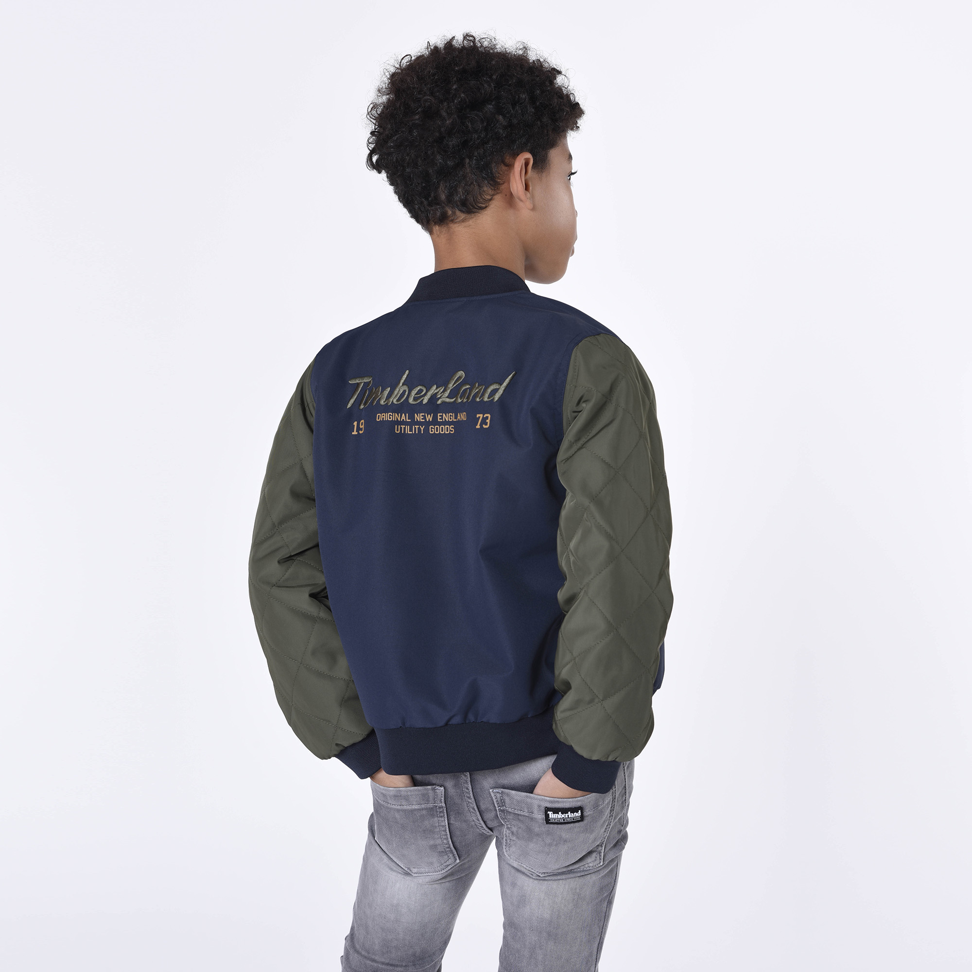 Water-repellent bomber jacket TIMBERLAND for BOY
