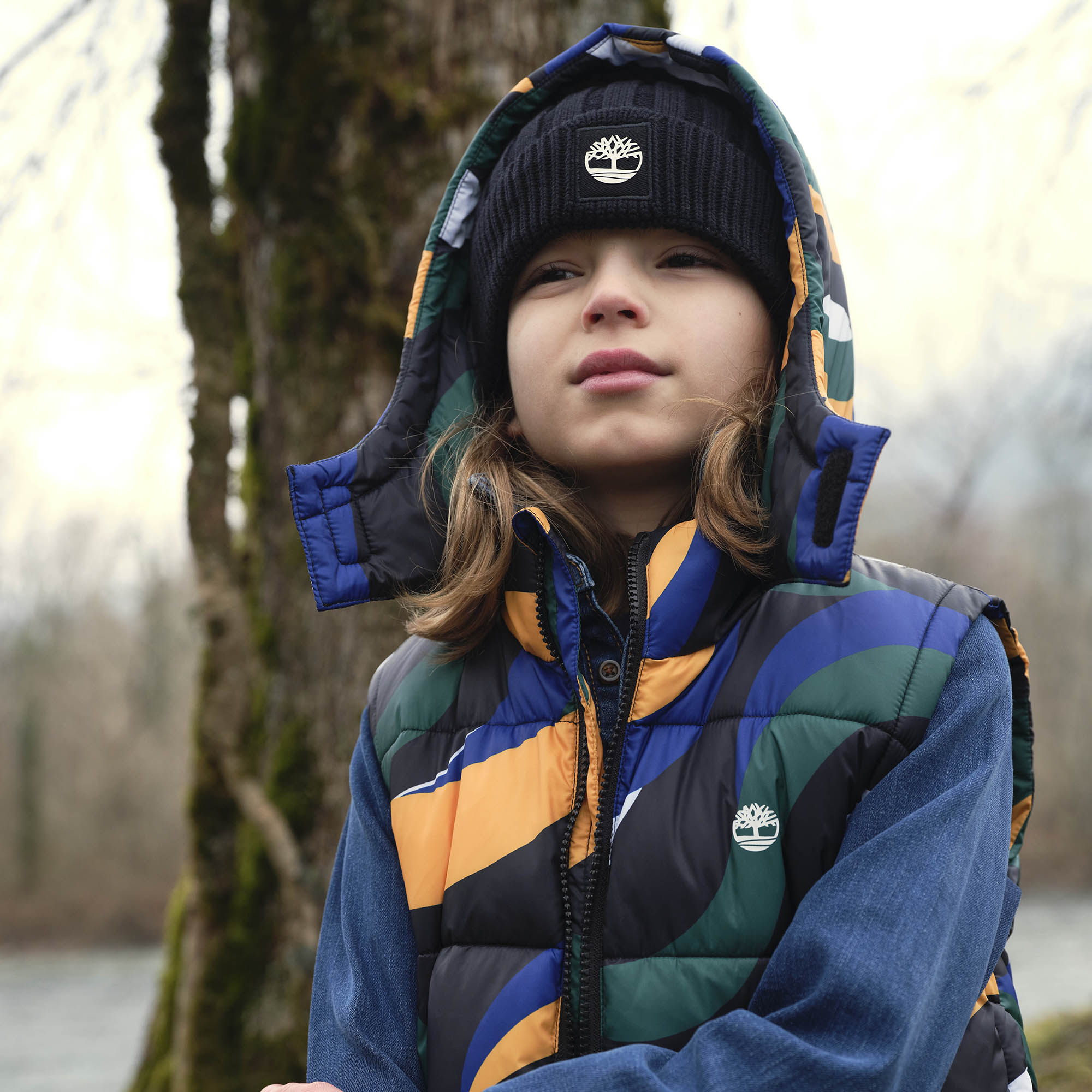 Hooded water-repellent parka TIMBERLAND for BOY