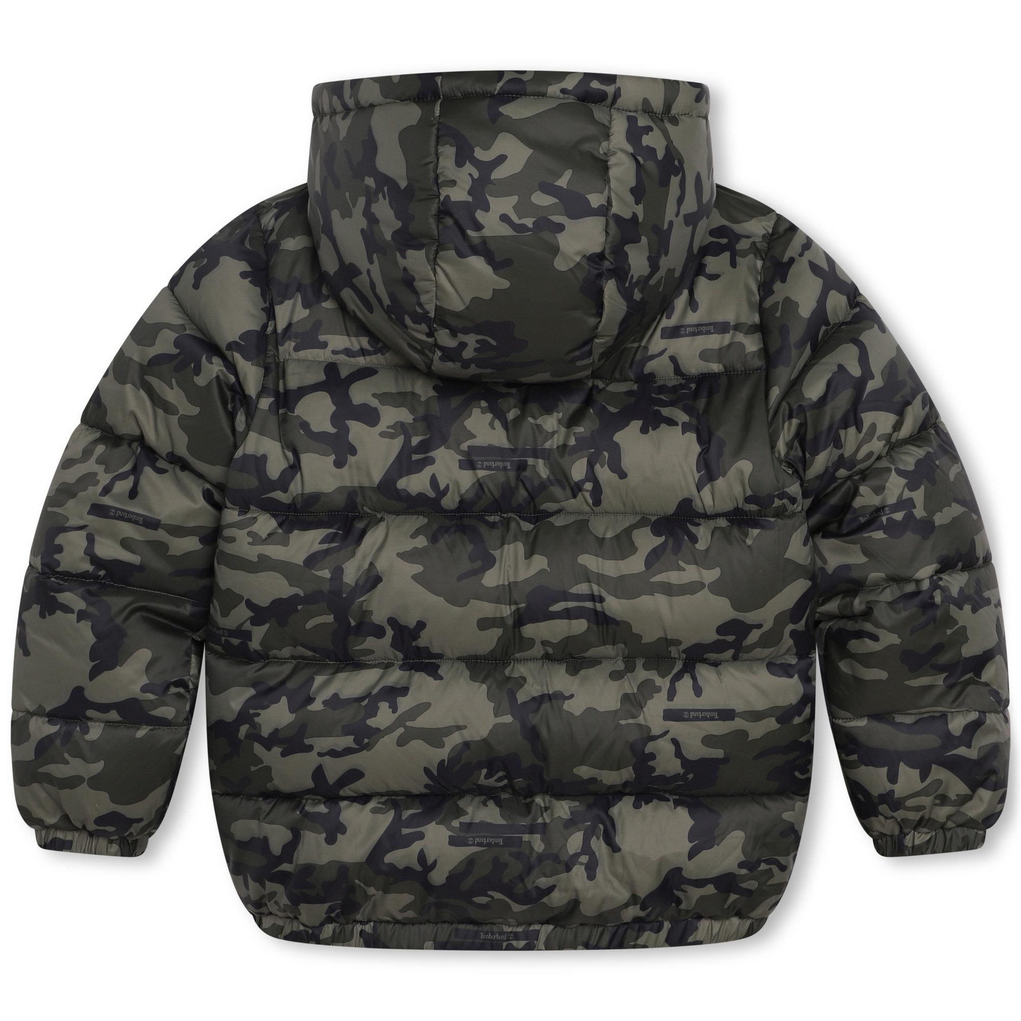 Water-repellent camo parka TIMBERLAND for BOY