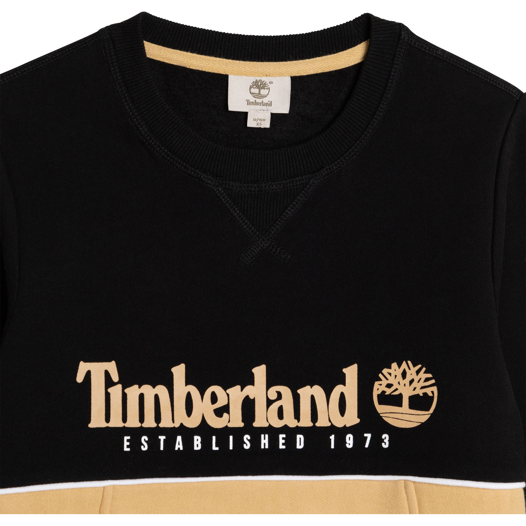 Tweekleurige sweater van geborsteld fleece TIMBERLAND Voor