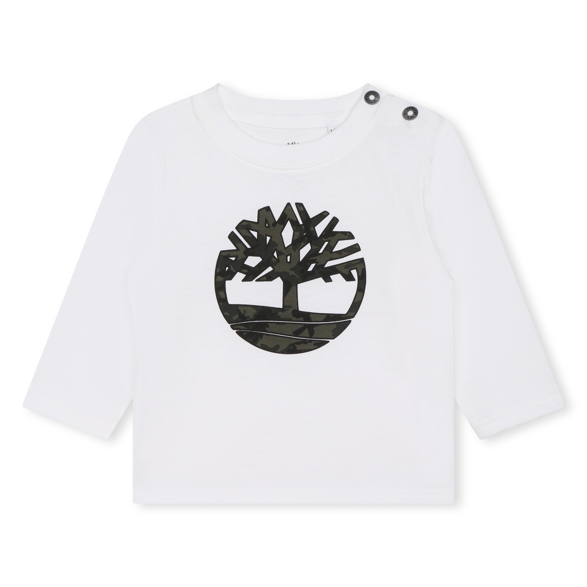 Langarm-Shirt mit Kontrast-Logo TIMBERLAND Für JUNGE