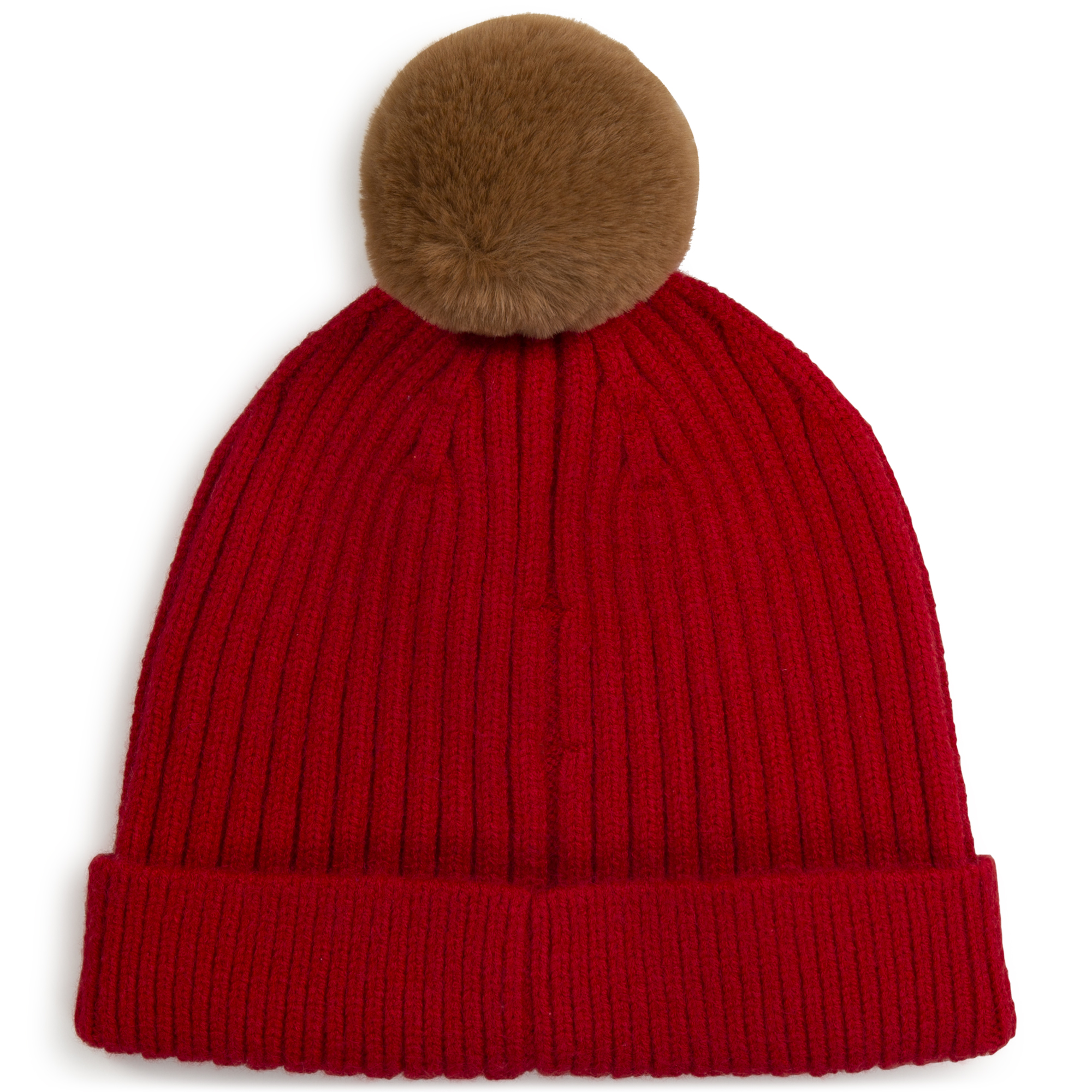 Hat with pompom and embroidery TIMBERLAND for BOY