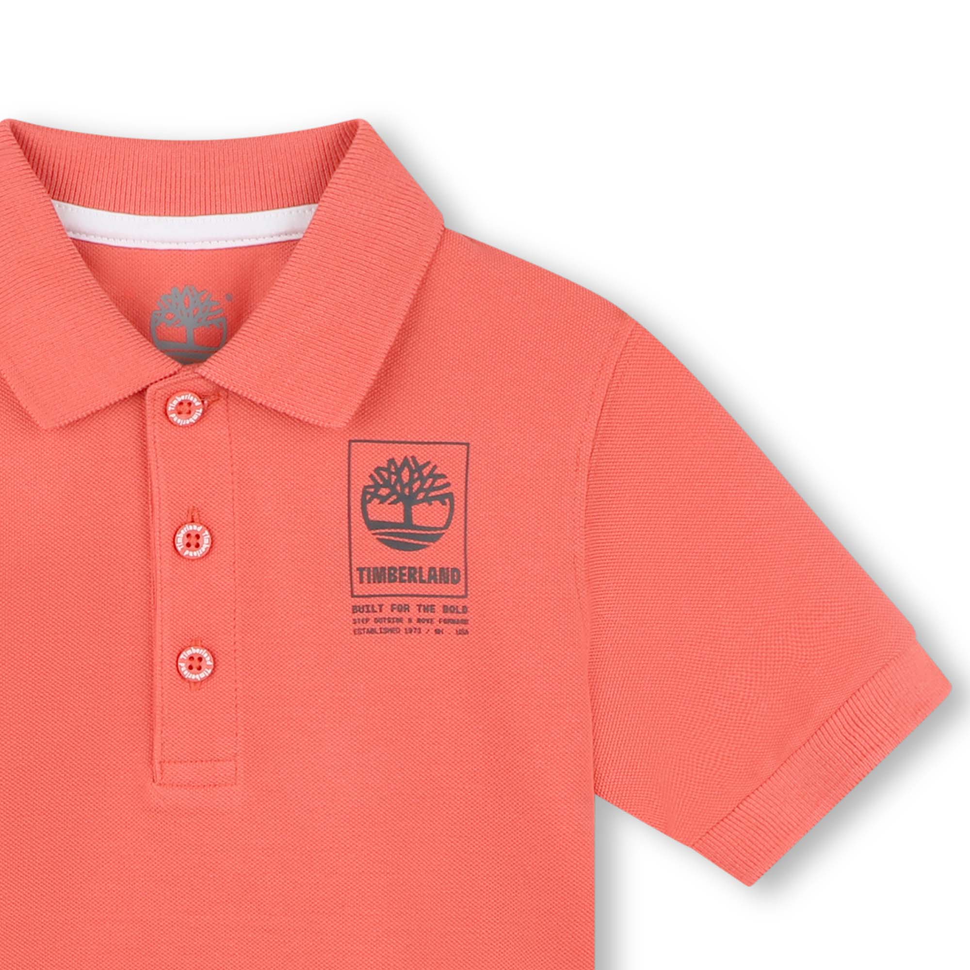 Polo shirt with chest logo TIMBERLAND for BOY