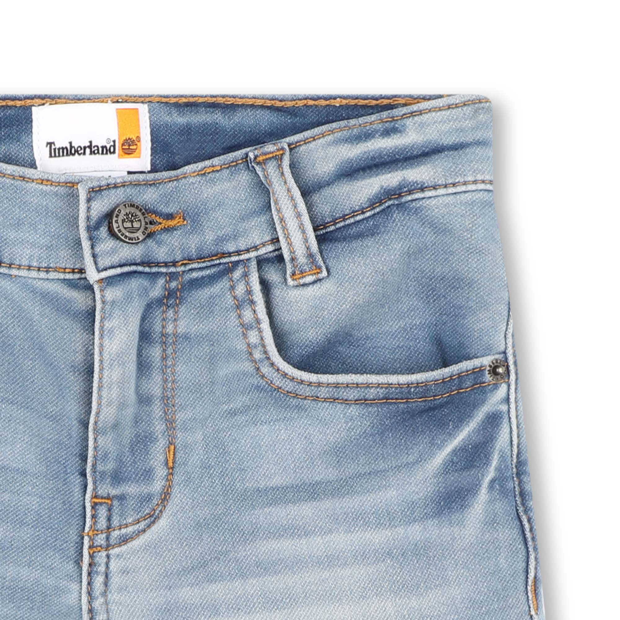 Pantaloncini regolabili jeans TIMBERLAND Per RAGAZZO
