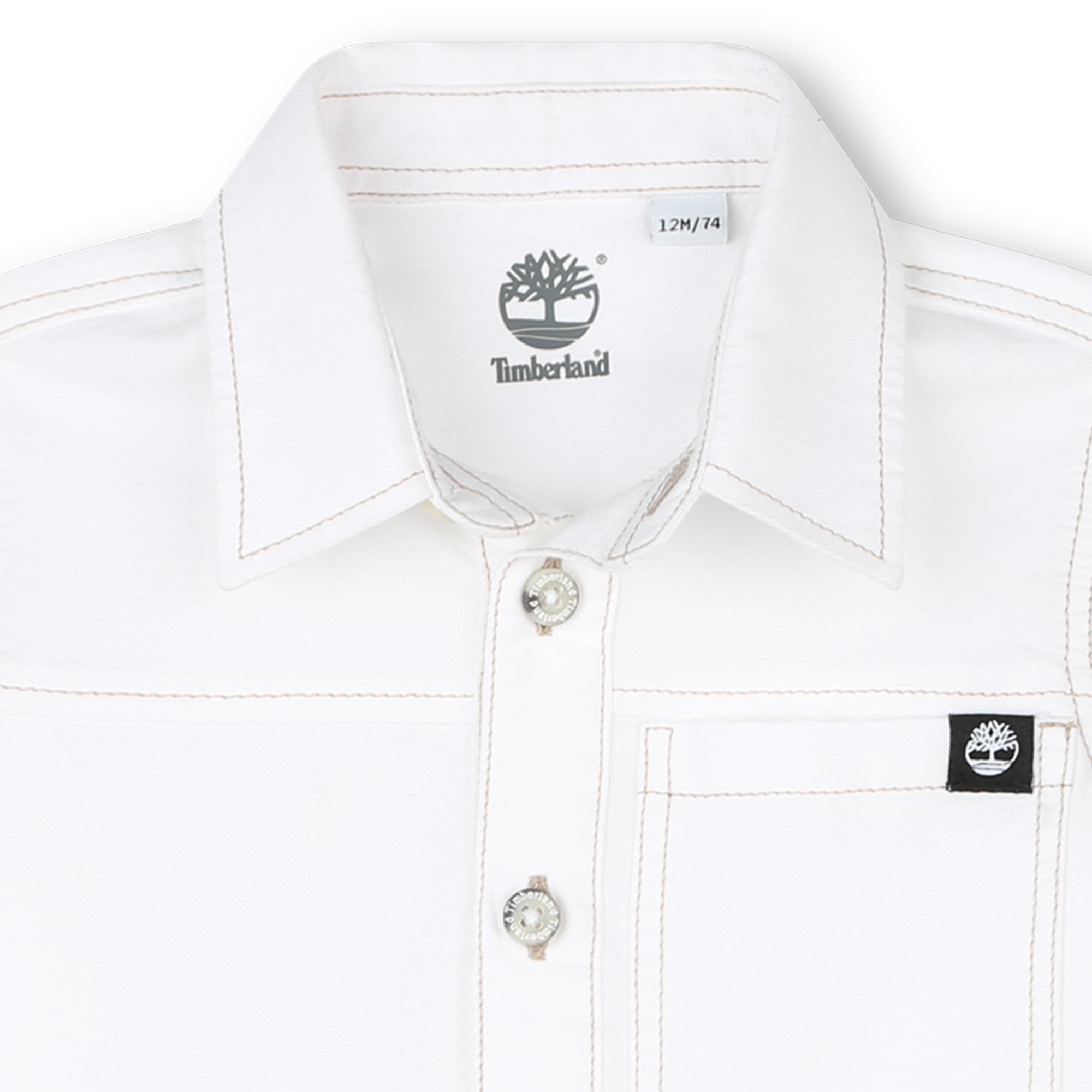 Long-sleeved cotton shirt TIMBERLAND for BOY