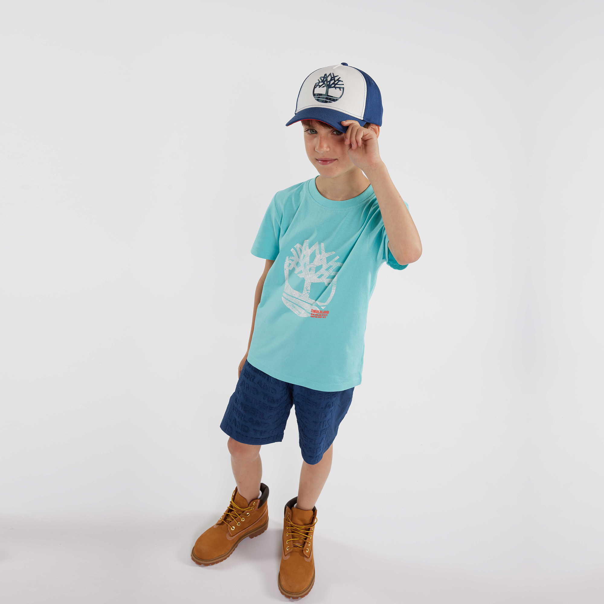 Printed cotton cap TIMBERLAND for BOY