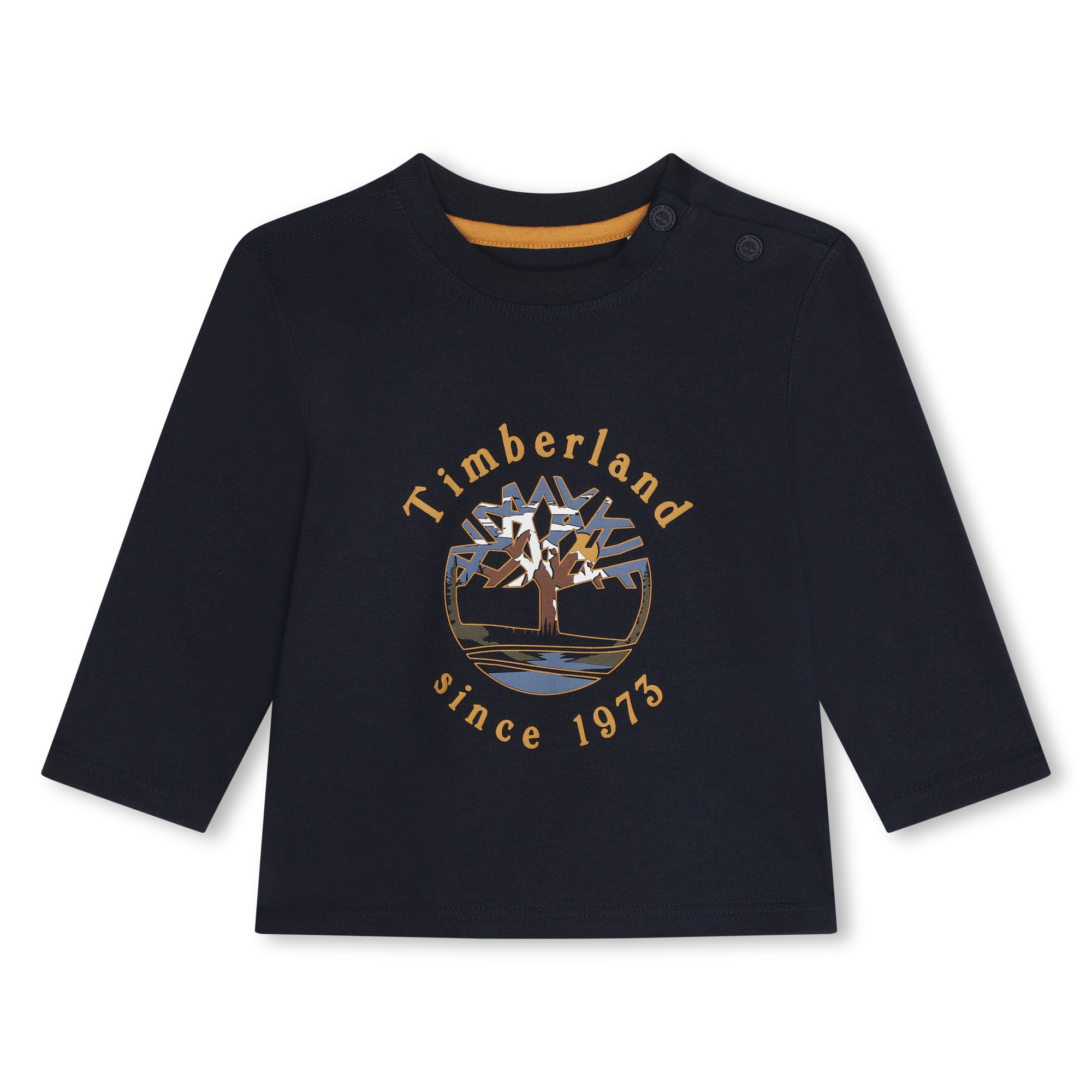 T-shirt met logoprint TIMBERLAND Voor