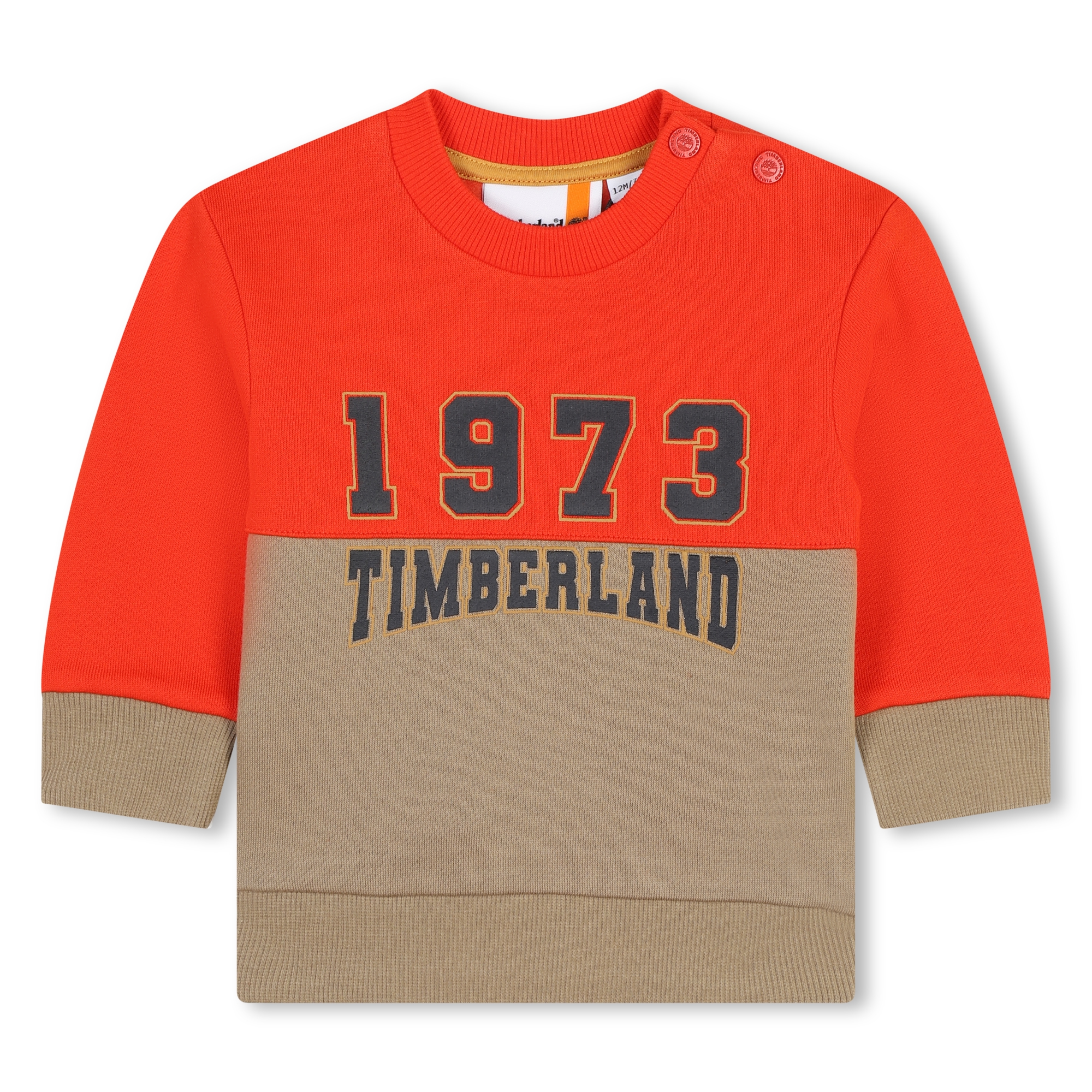 Printed fleece sweatshirt TIMBERLAND for BOY