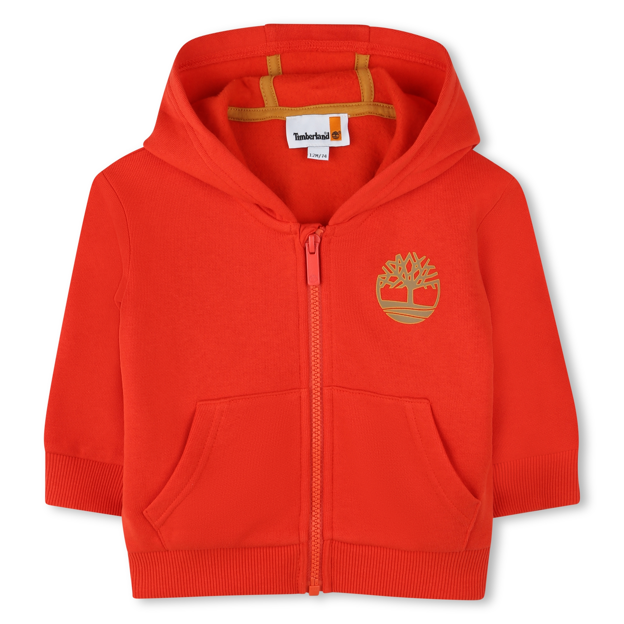 Zip-up hooded sweatshirt TIMBERLAND for BOY