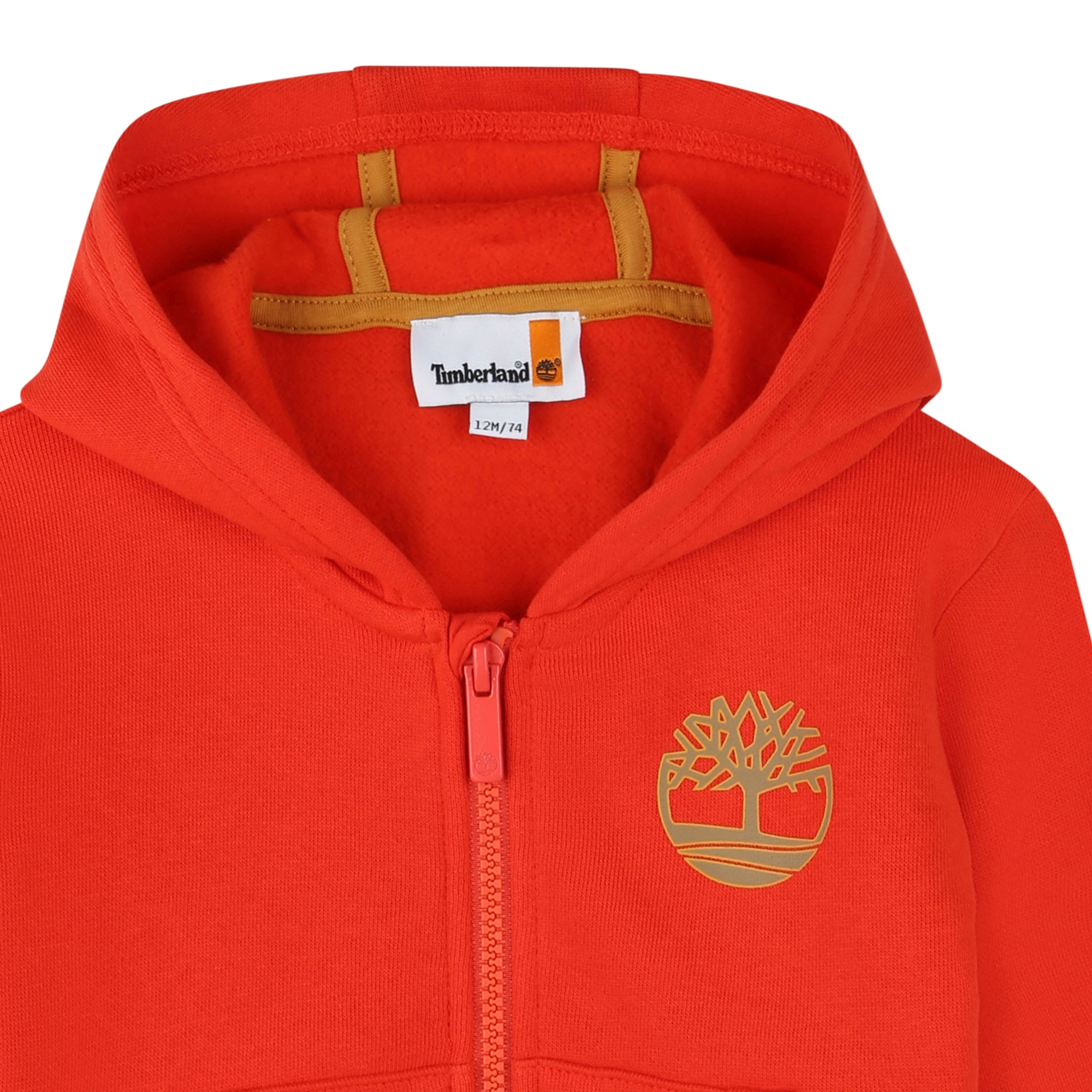 Zip-up hooded sweatshirt TIMBERLAND for BOY