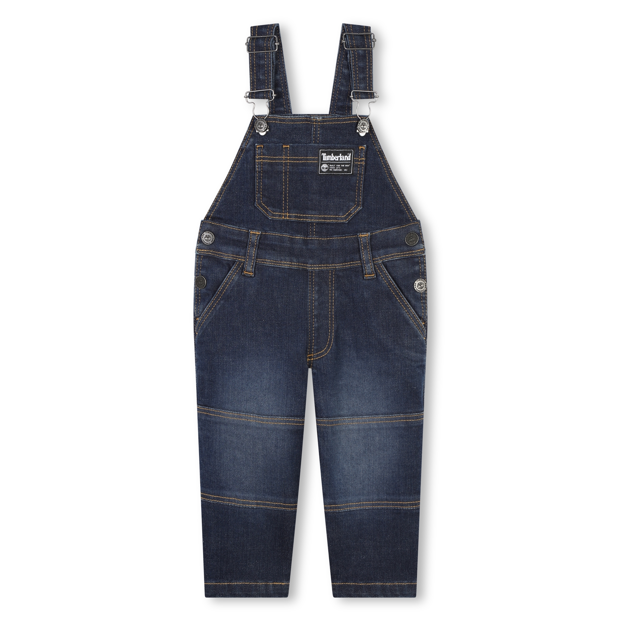 Denim overalls with pockets TIMBERLAND for BOY