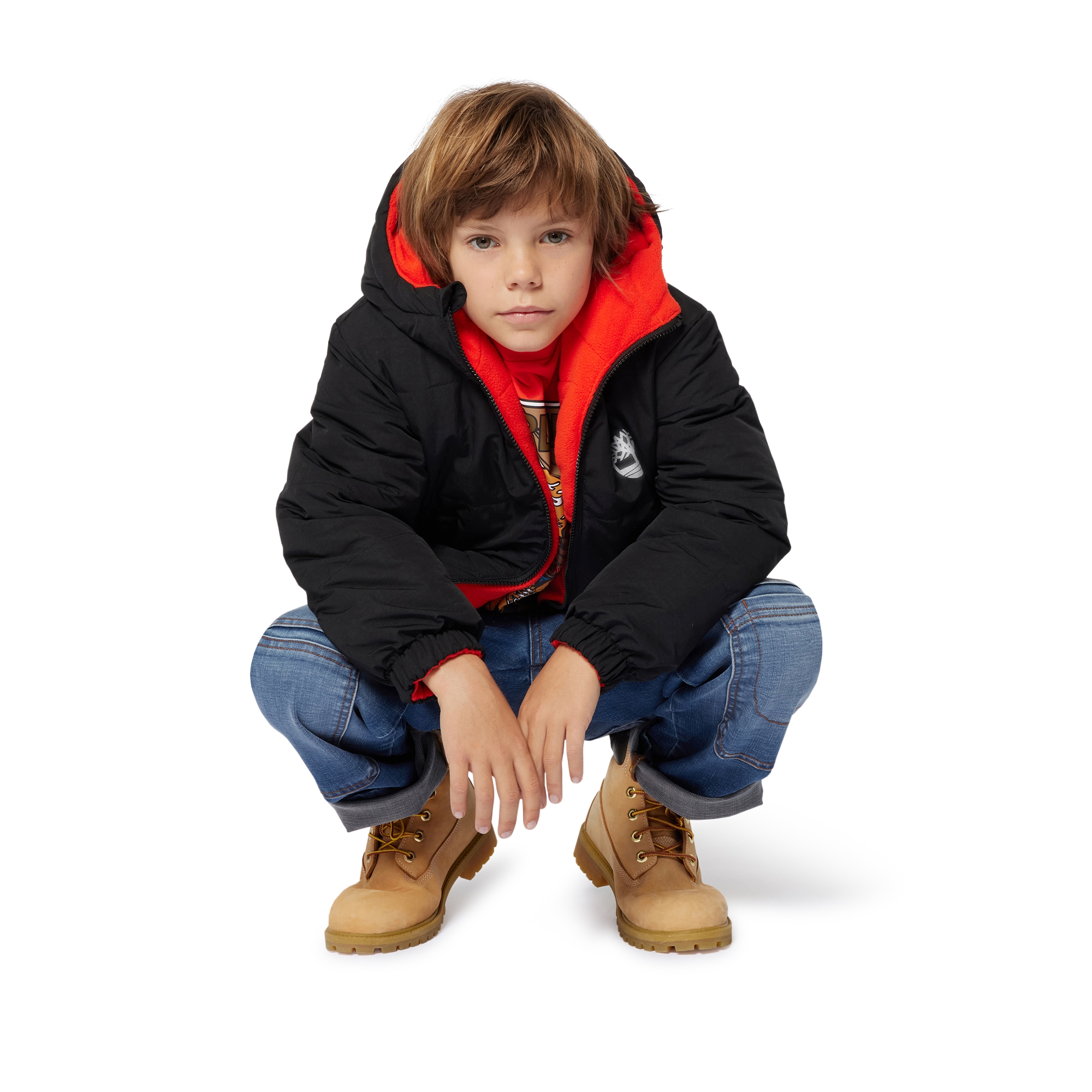 Reversible raincoat TIMBERLAND for BOY