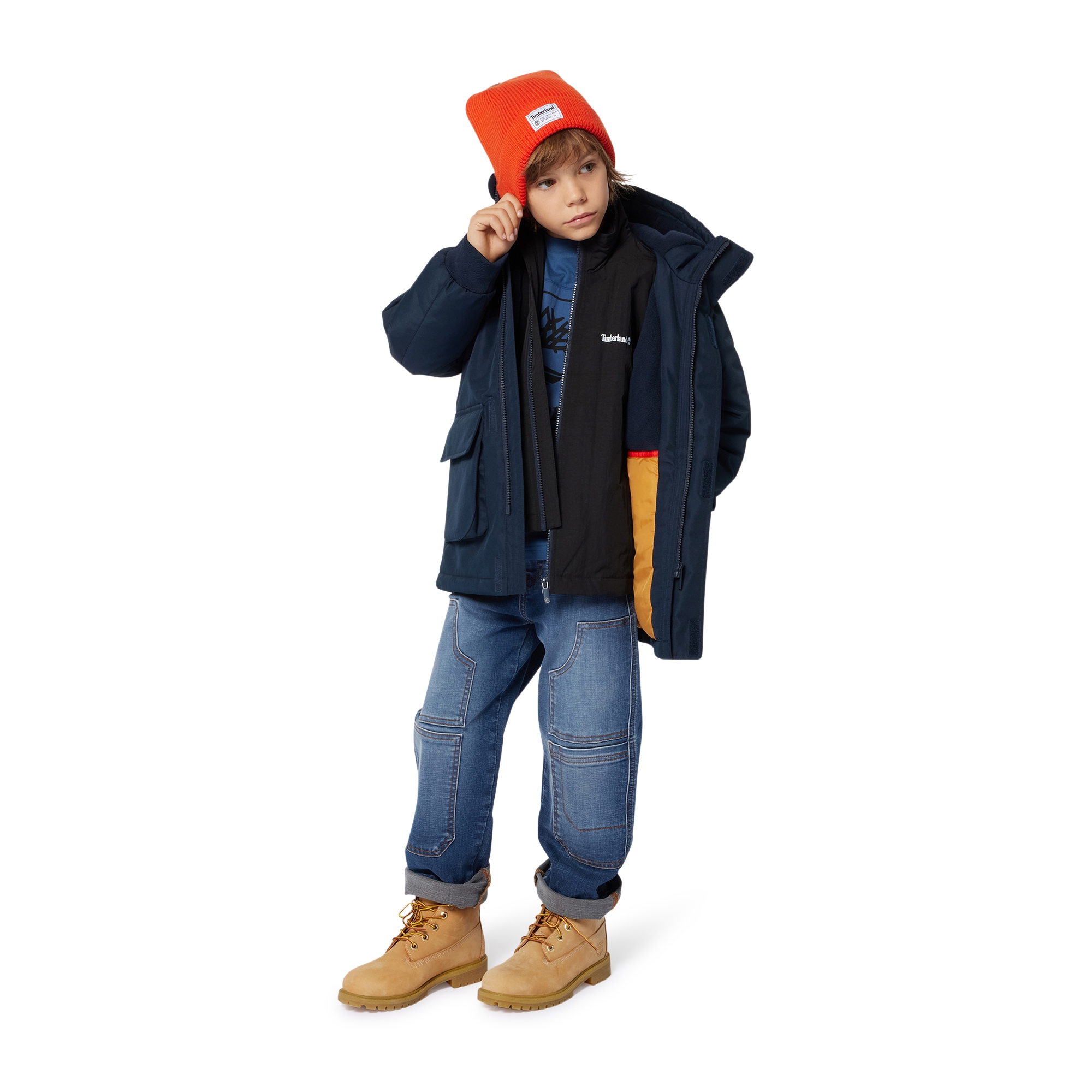 Waterdichte 3-in-1 parka TIMBERLAND Voor